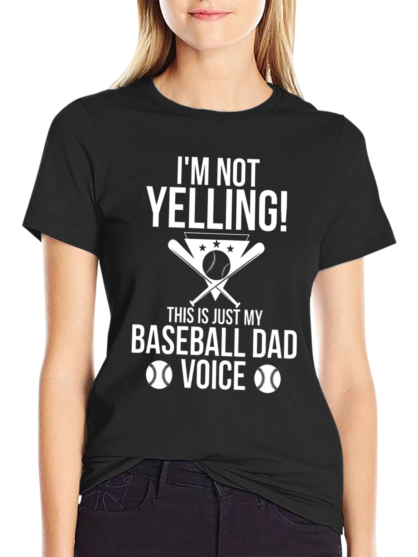 Baseball Dad Voice T-Shirt
