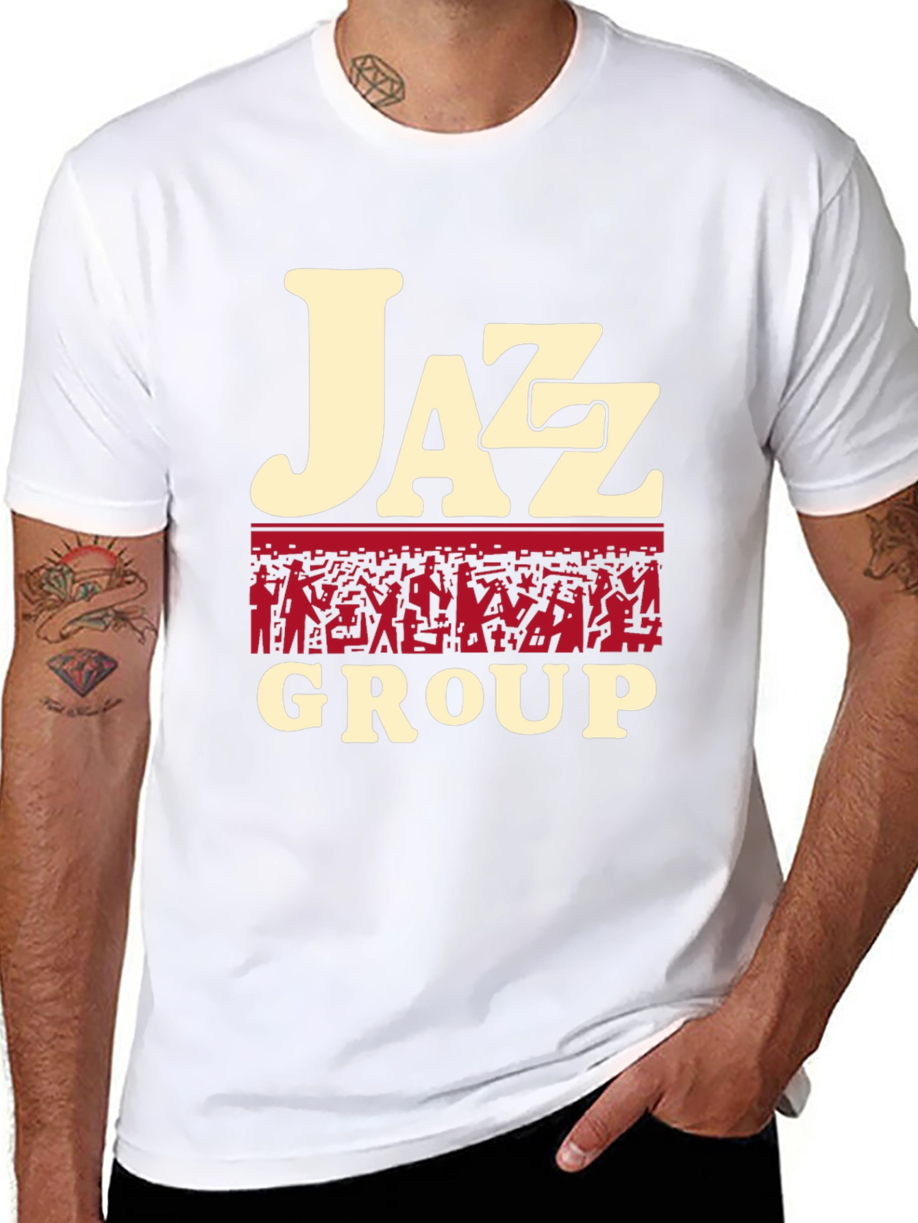 Vintage Jazz Group Graphic Tee