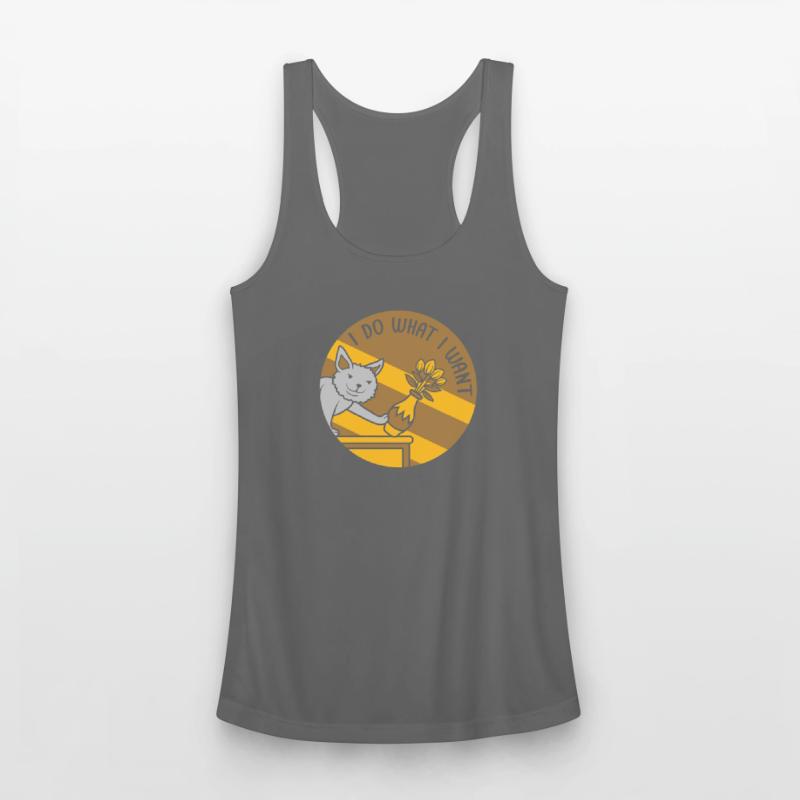 Naughty cat flower vase