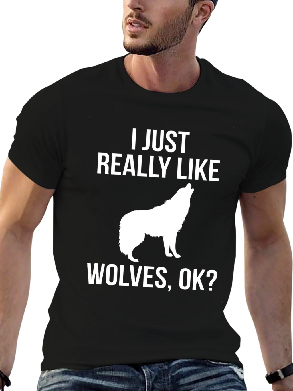 I Just Really Like Wolves T-Shirt