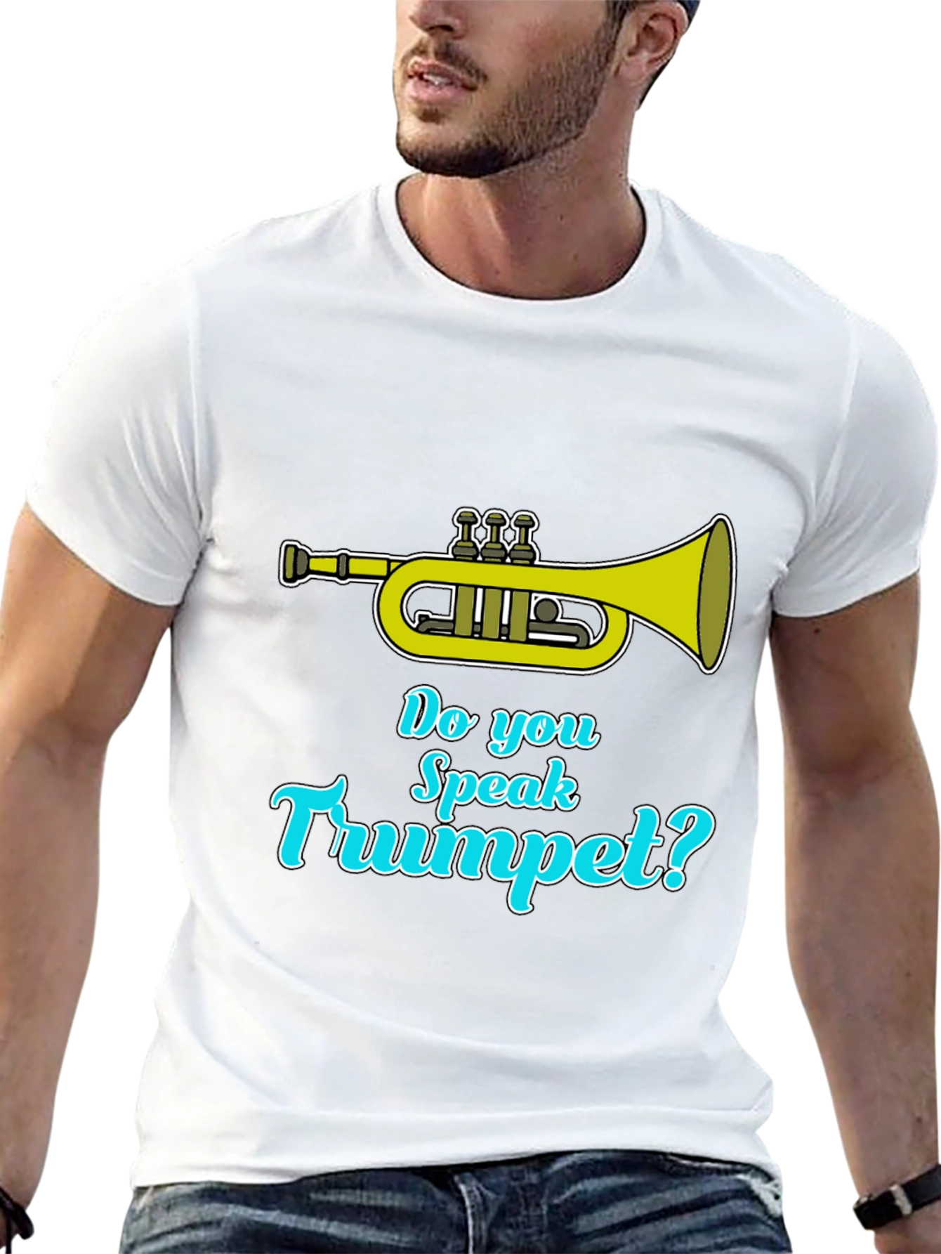Do You Speak Trumpet? Black T-Shirt