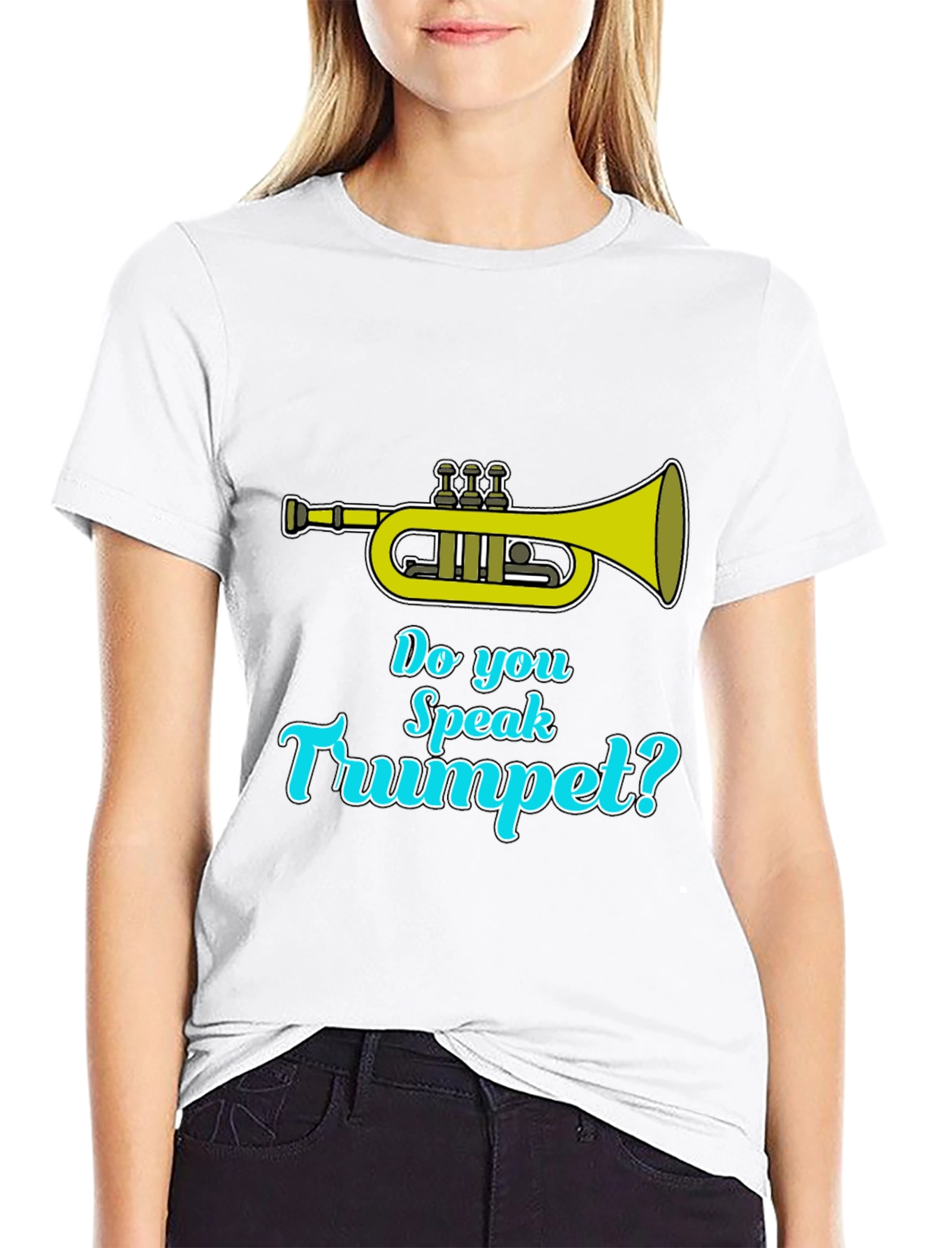 Do You Speak Trumpet? Black T-Shirt