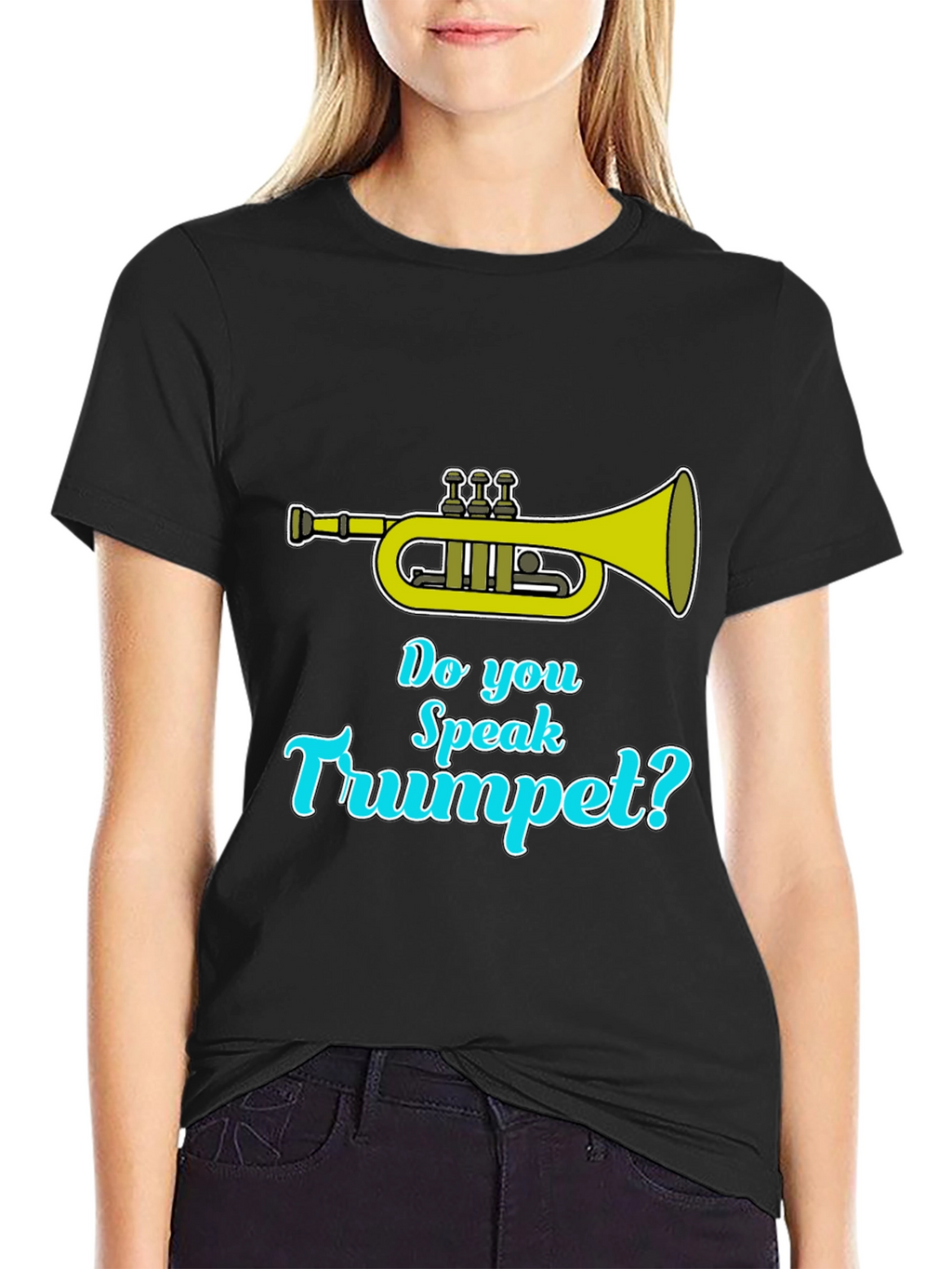 Do You Speak Trumpet? Black T-Shirt
