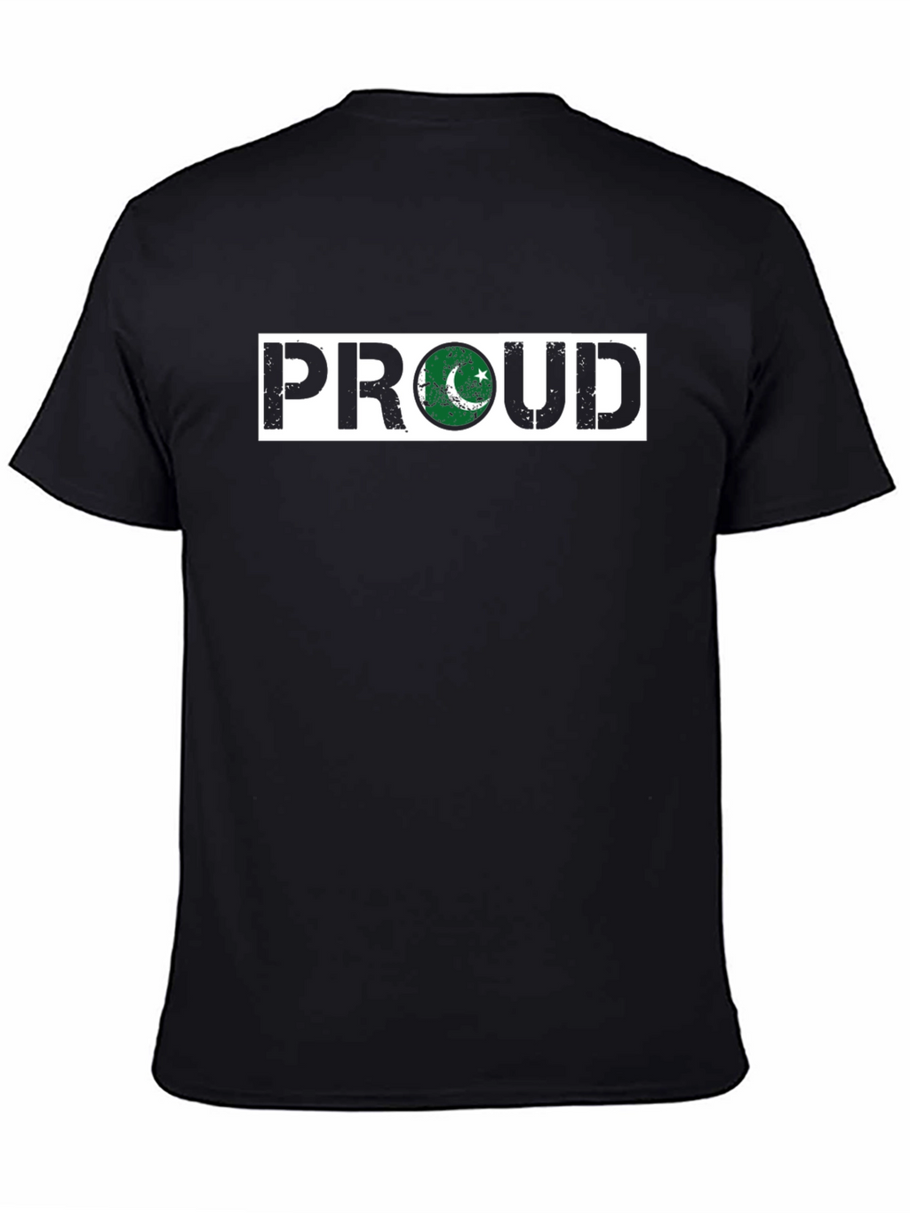 Proud Pakistan T-Shirt - Black Patriotic Tee