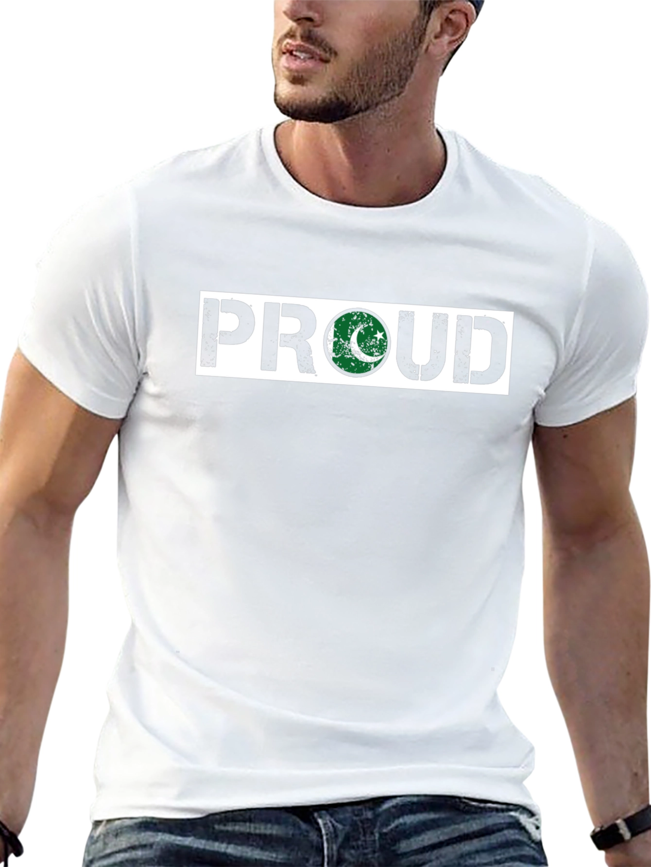 Proud Pakistan T-Shirt - Black Patriotic Tee
