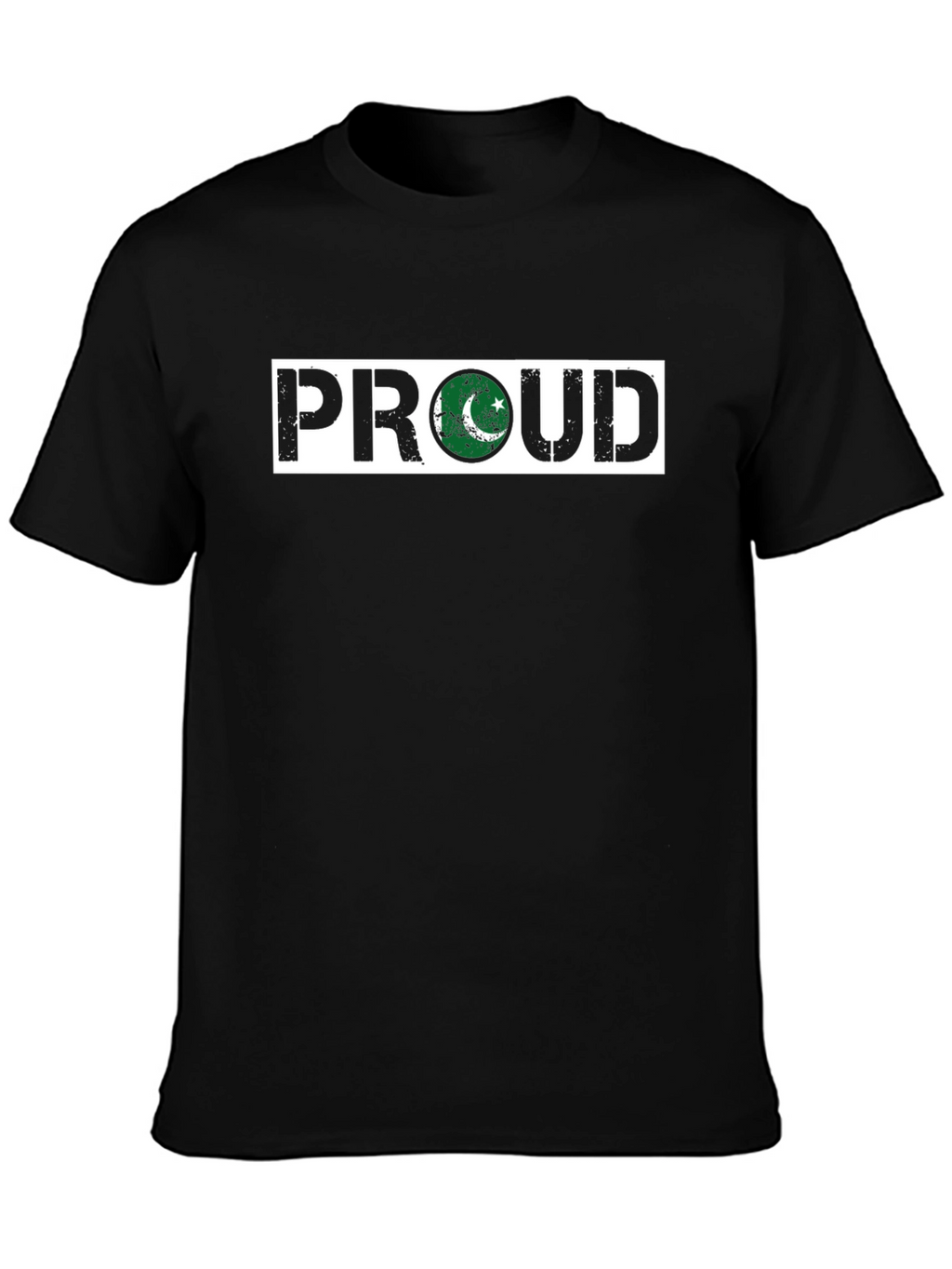 Proud Pakistan T-Shirt - Black Patriotic Tee