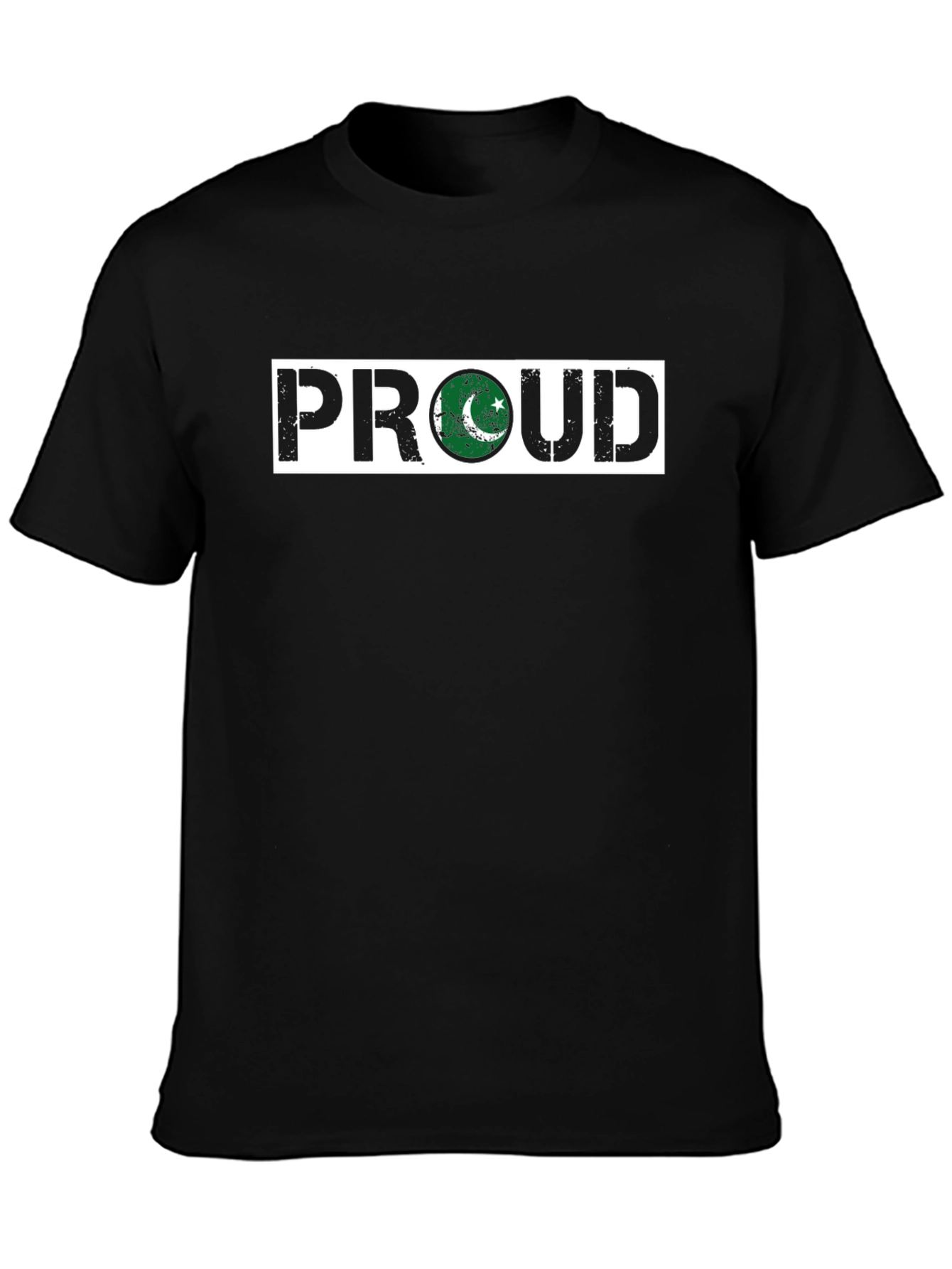 Proud Pakistan T-Shirt - Black Patriotic Tee