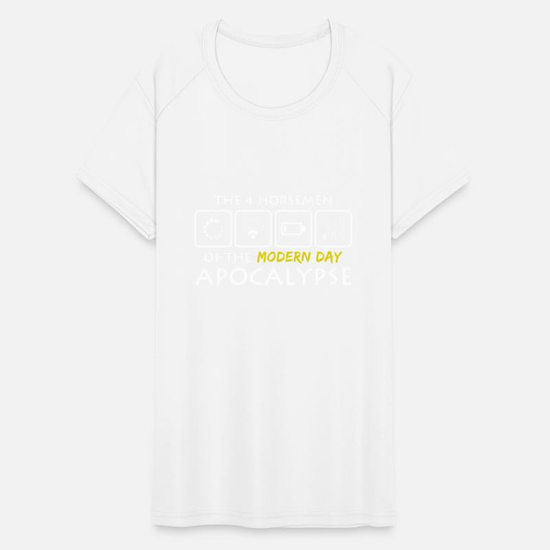 Nerd Horsemen Modern Apocalypse I Computer WIFI