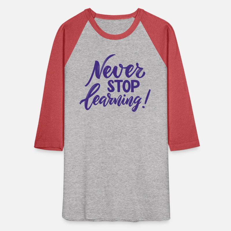 Never Stop Learning Typography