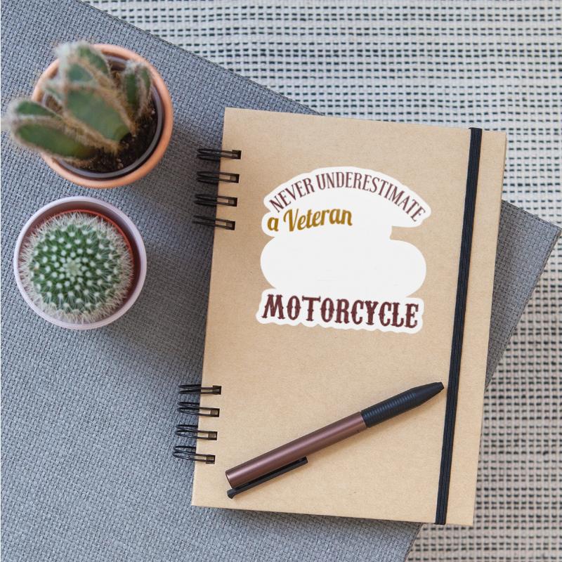 Never Underestimate A Veteran Motorcycle Biker