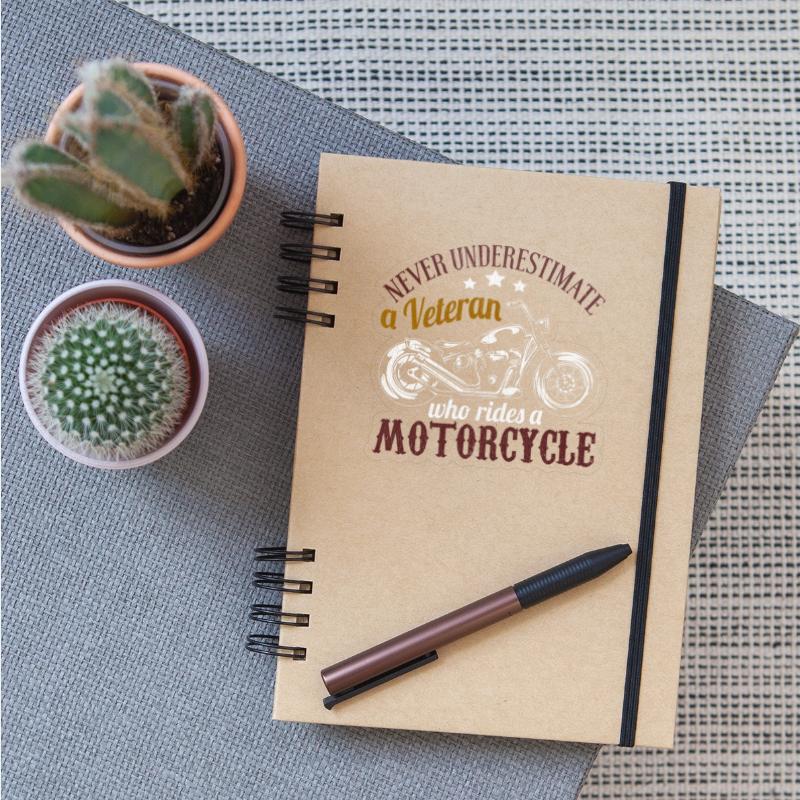 Never Underestimate A Veteran Motorcycle Biker