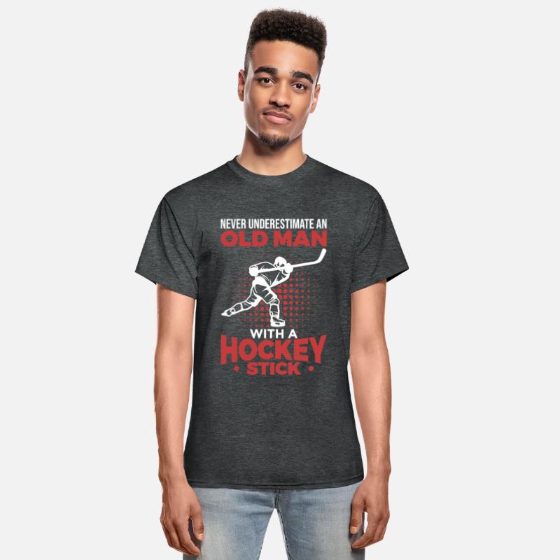 Never Underestimate An Old Hockey Player