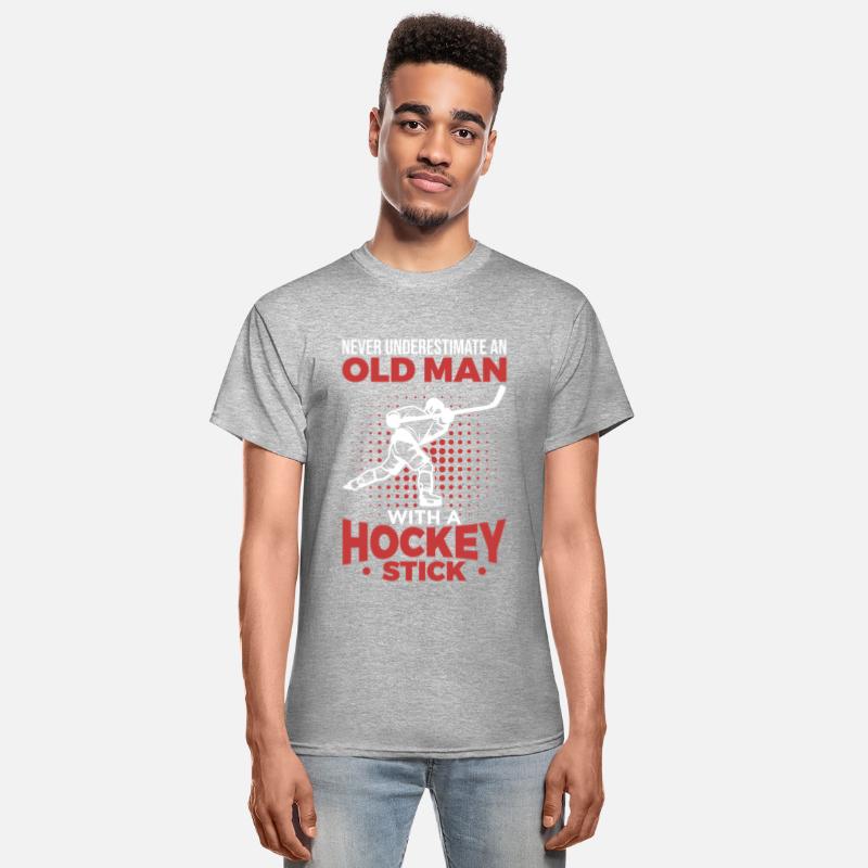 Never Underestimate An Old Hockey Player