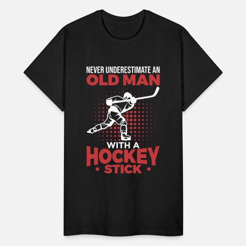 Never Underestimate An Old Hockey Player