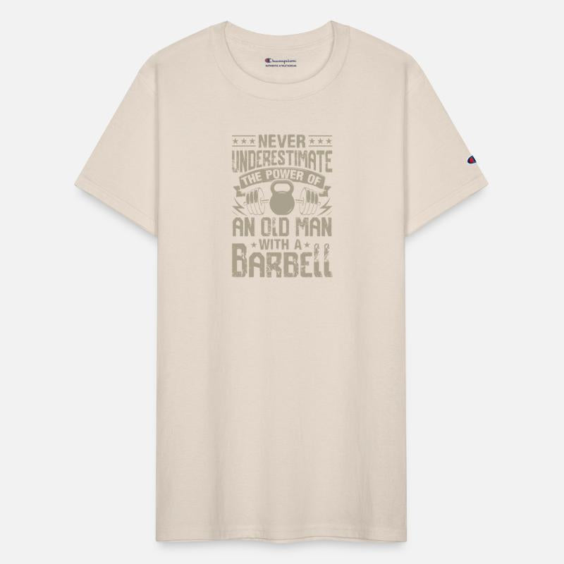 Never Underestimate an Old Man with a Barbell