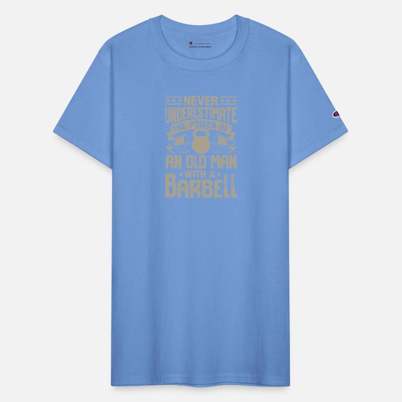 Never Underestimate an Old Man with a Barbell