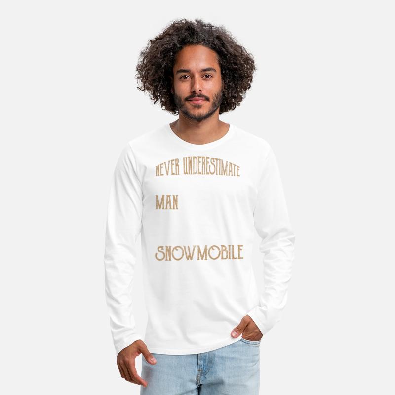 Never underestimate an old man with a snowmobile