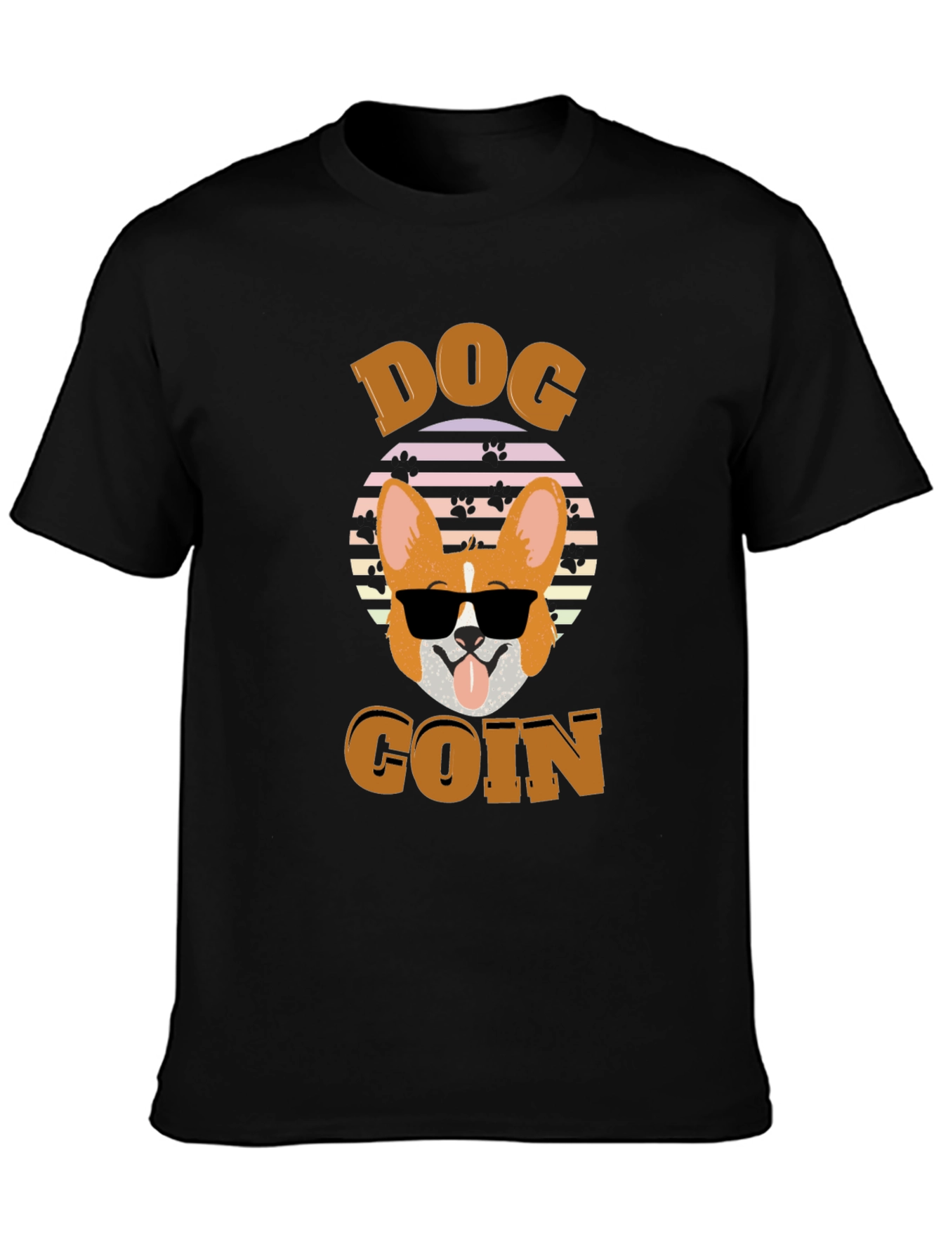 Dog Coin Graphic T-Shirt - Funny Crypto Tee
