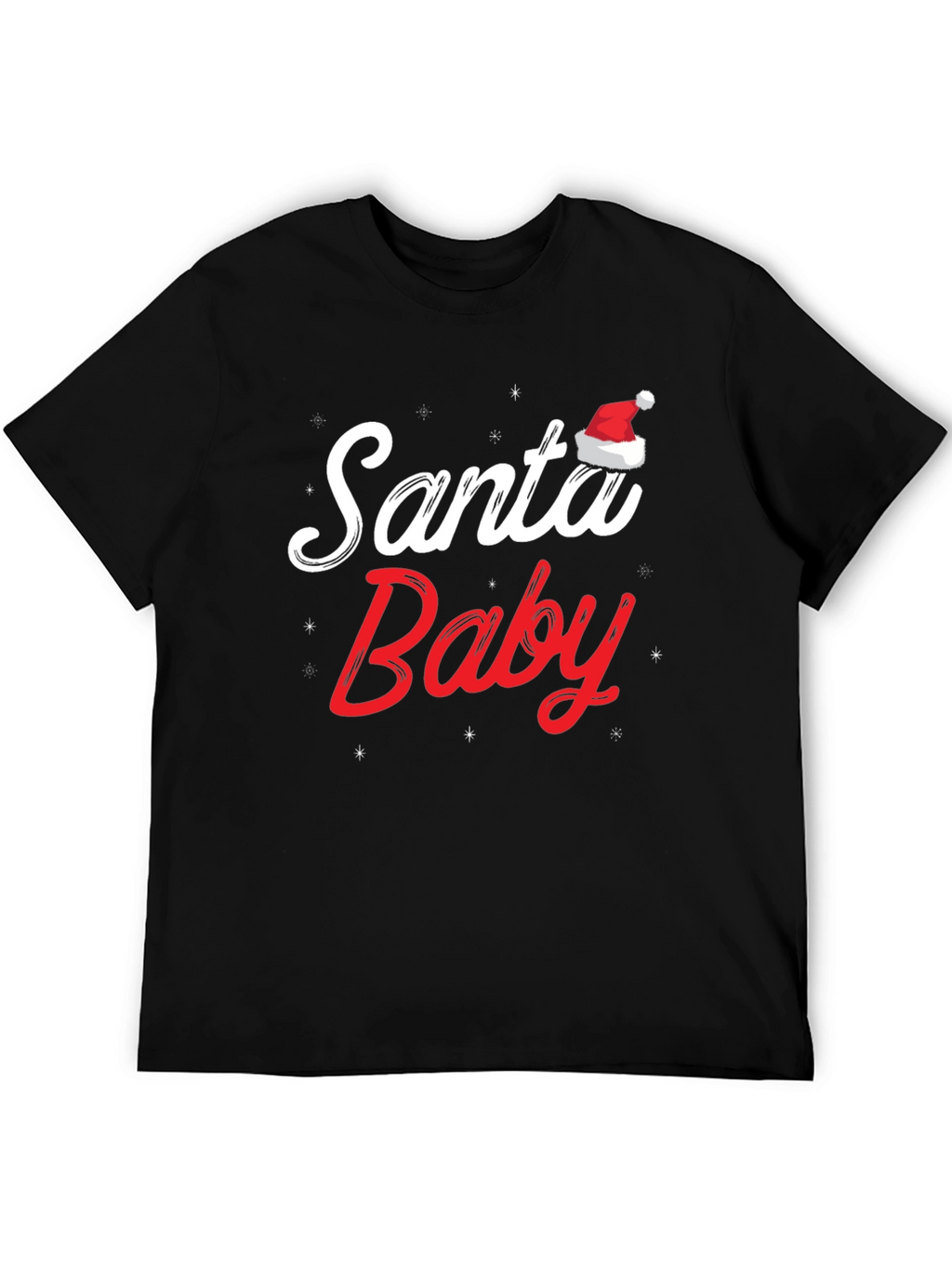Santa Baby Christmas Graphic T-Shirt