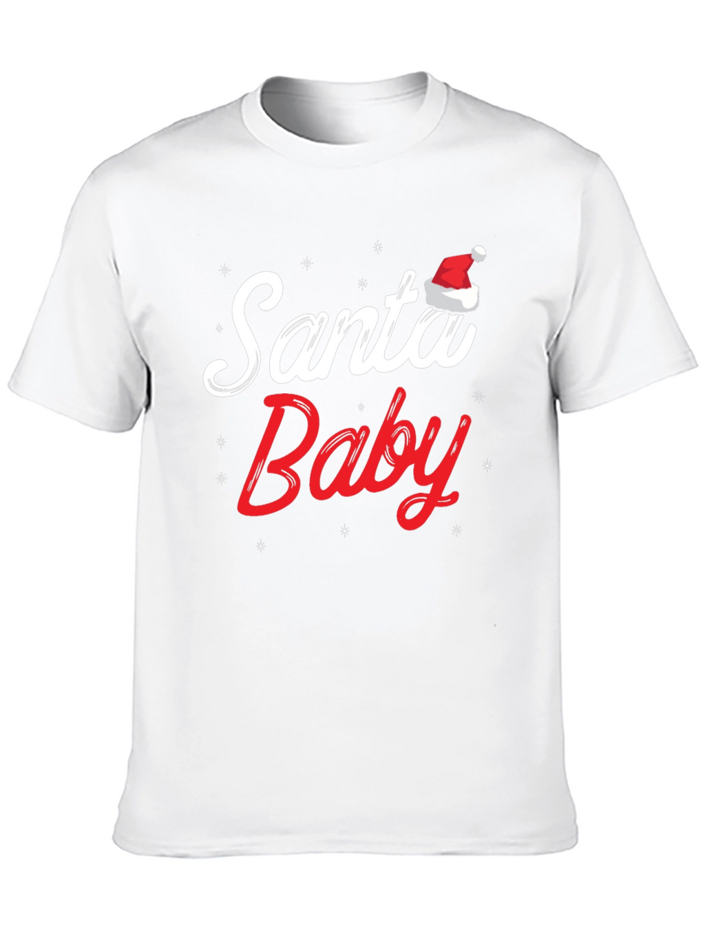 Santa Baby Christmas Graphic T-Shirt
