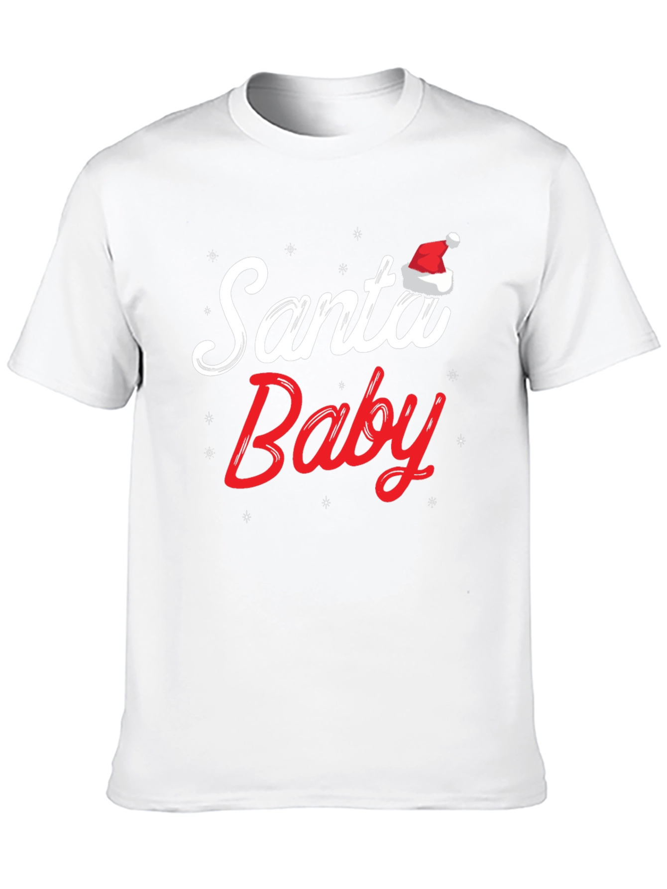 Santa Baby Christmas Graphic T-Shirt
