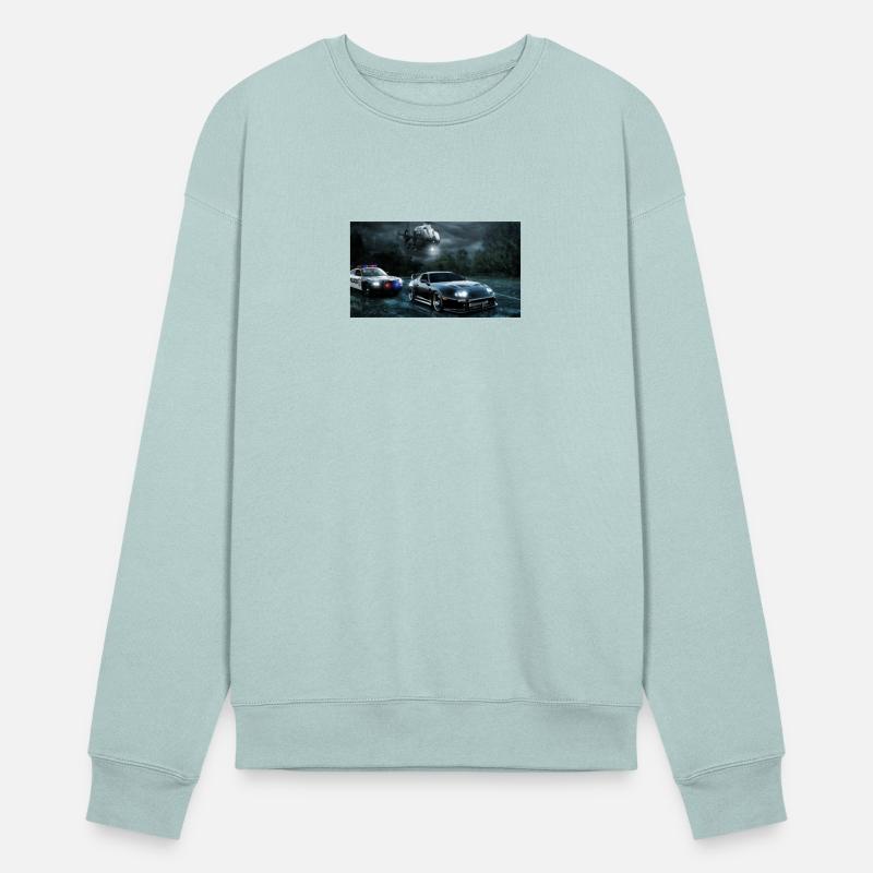 Night Chase with Speeding Sports Car