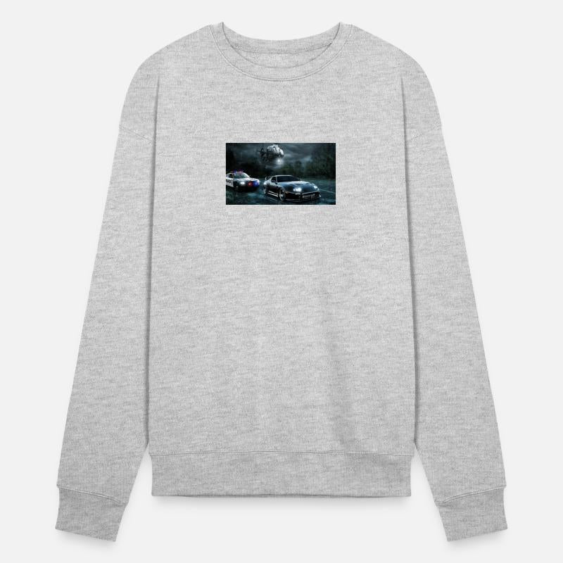 Night Chase with Speeding Sports Car