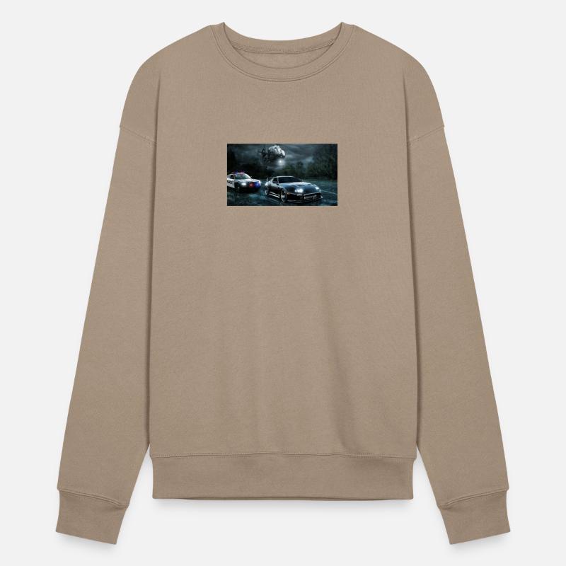 Night Chase with Speeding Sports Car