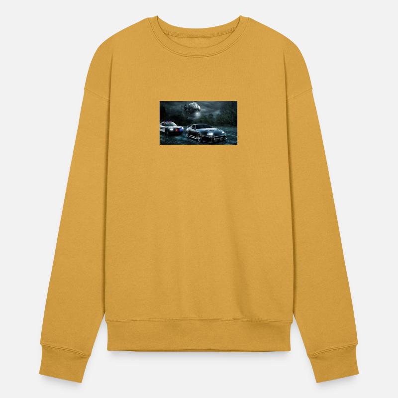 Night Chase with Speeding Sports Car