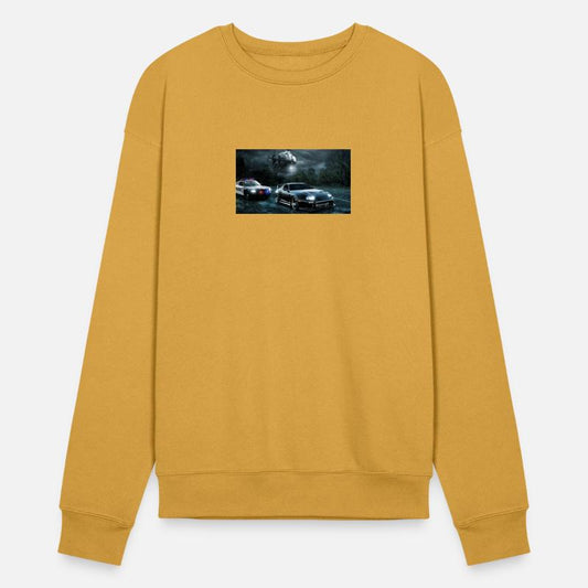 Night Chase with Speeding Sports Car