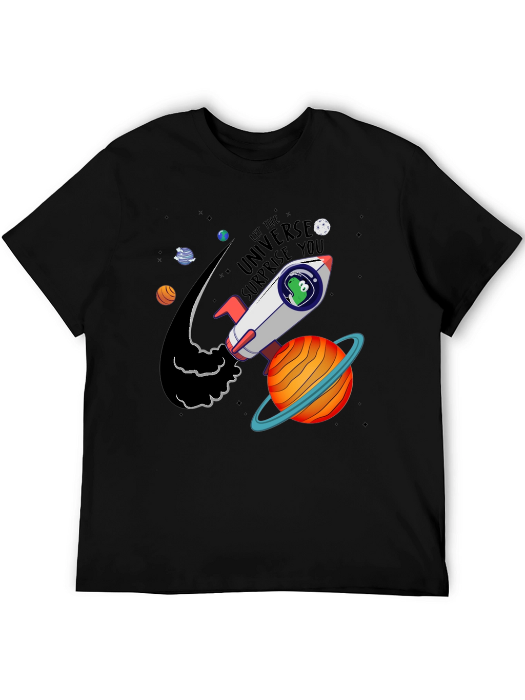 Space Adventure Tee: Let the Universe Surprise You!