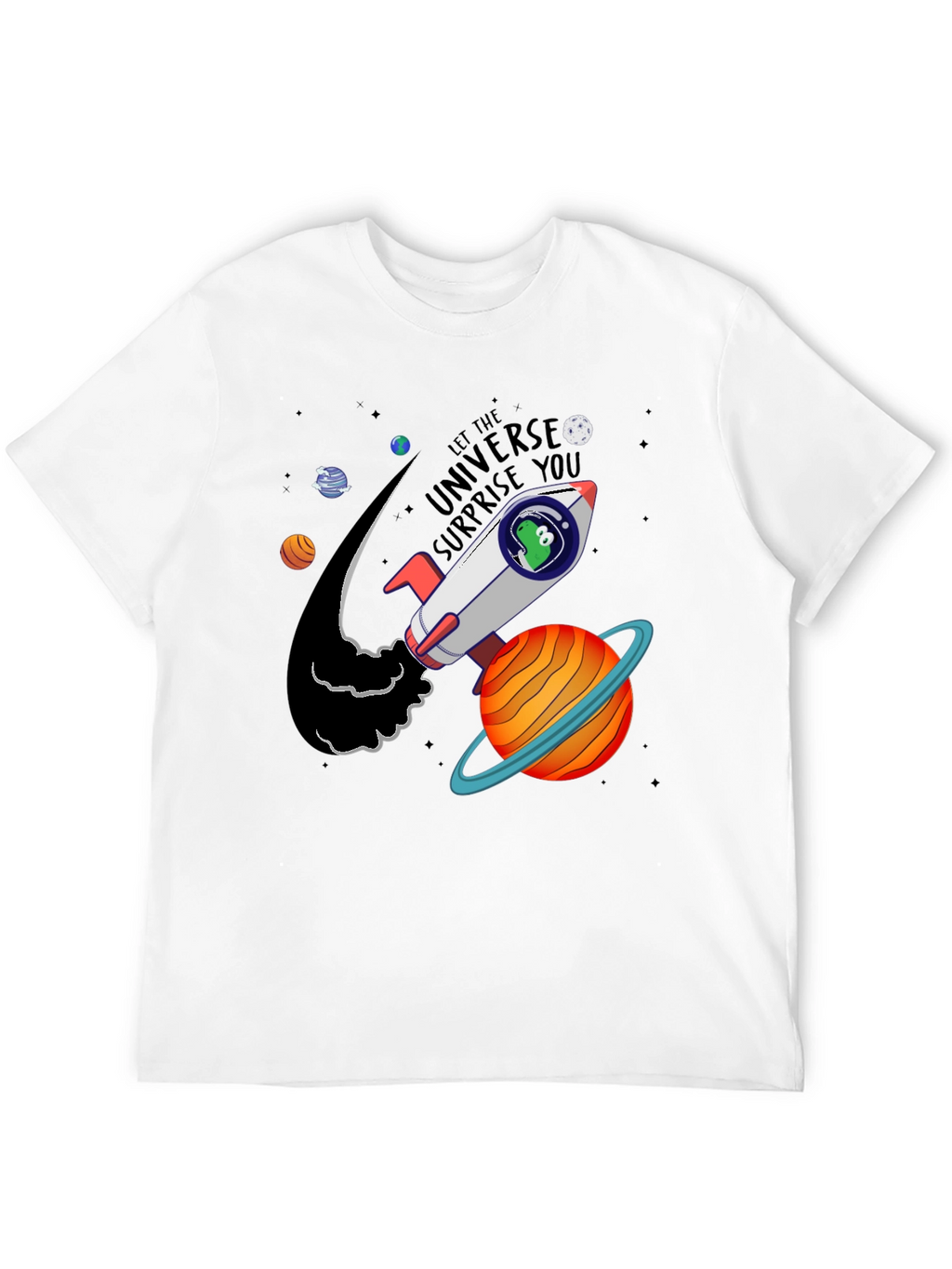 Space Adventure Tee: Let the Universe Surprise You!