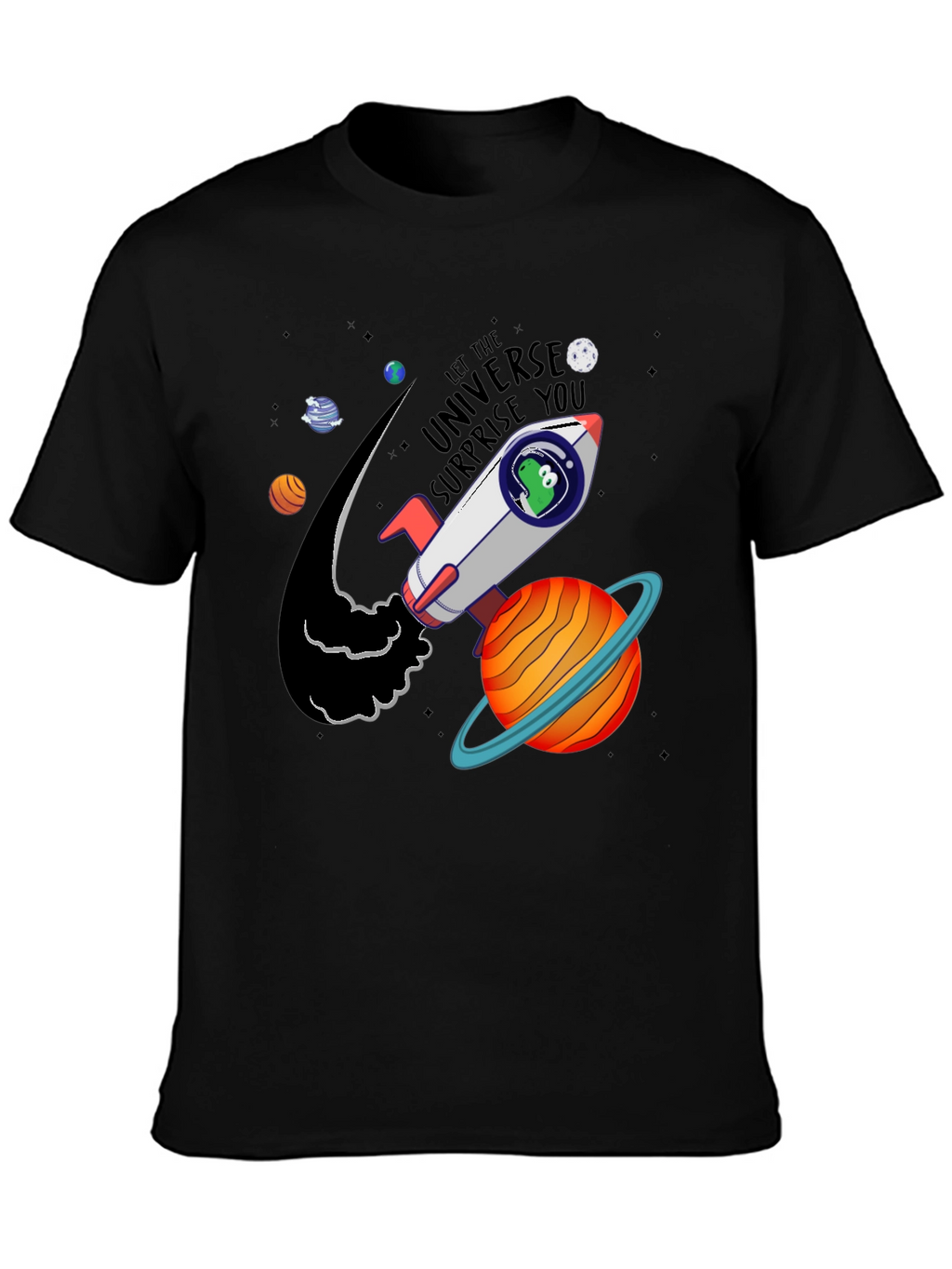 Space Adventure Tee: Let the Universe Surprise You!