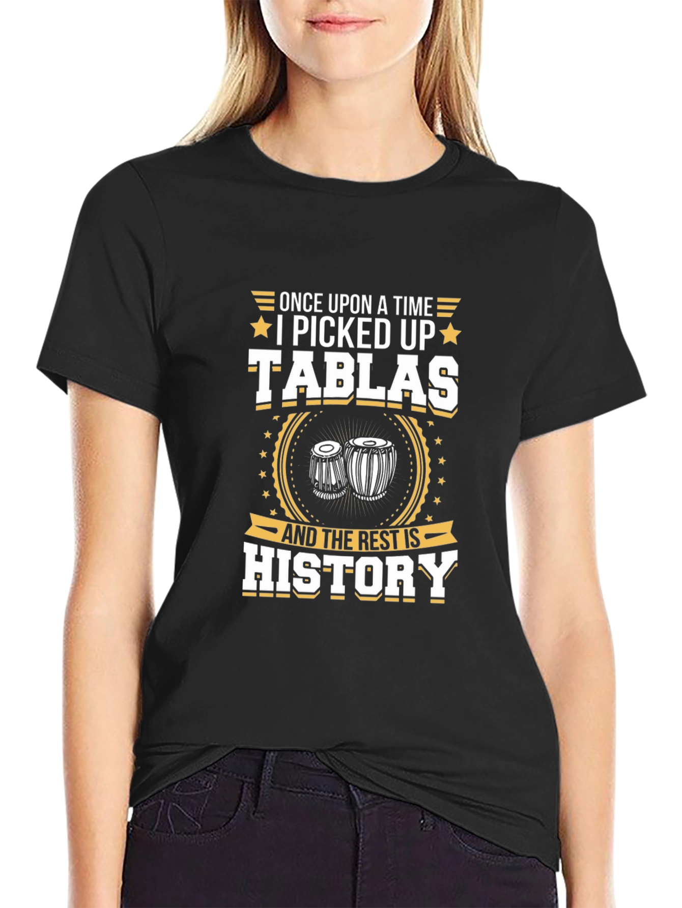 Funny Tablas Player T-Shirt - Musician Gift