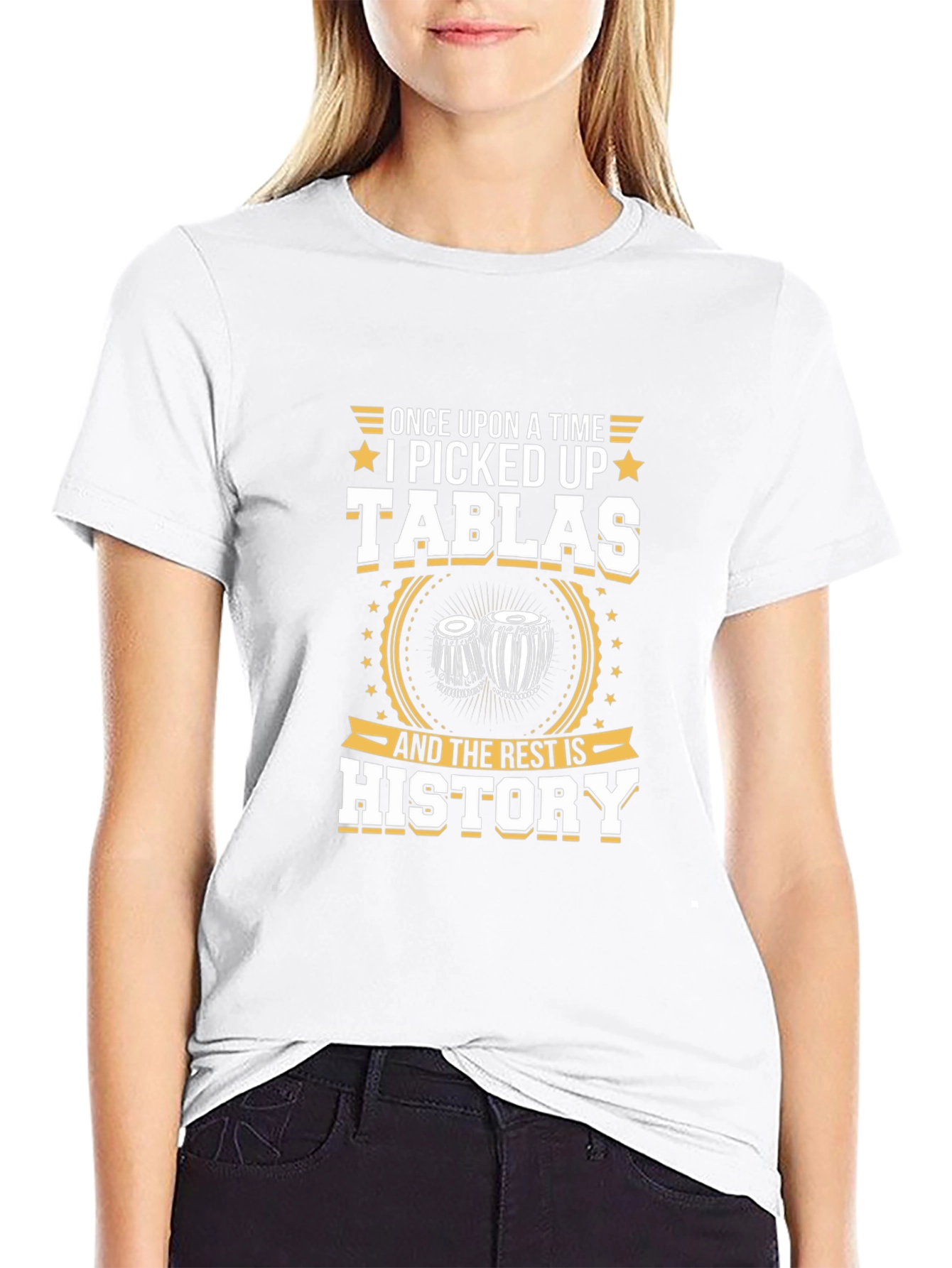 Funny Tablas Player T-Shirt - Musician Gift
