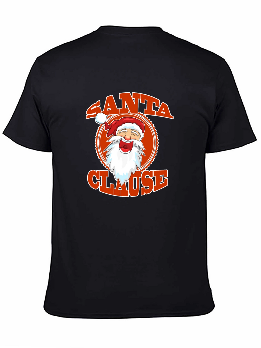 Santa Clause Graphic Tee - Festive Holiday Apparel