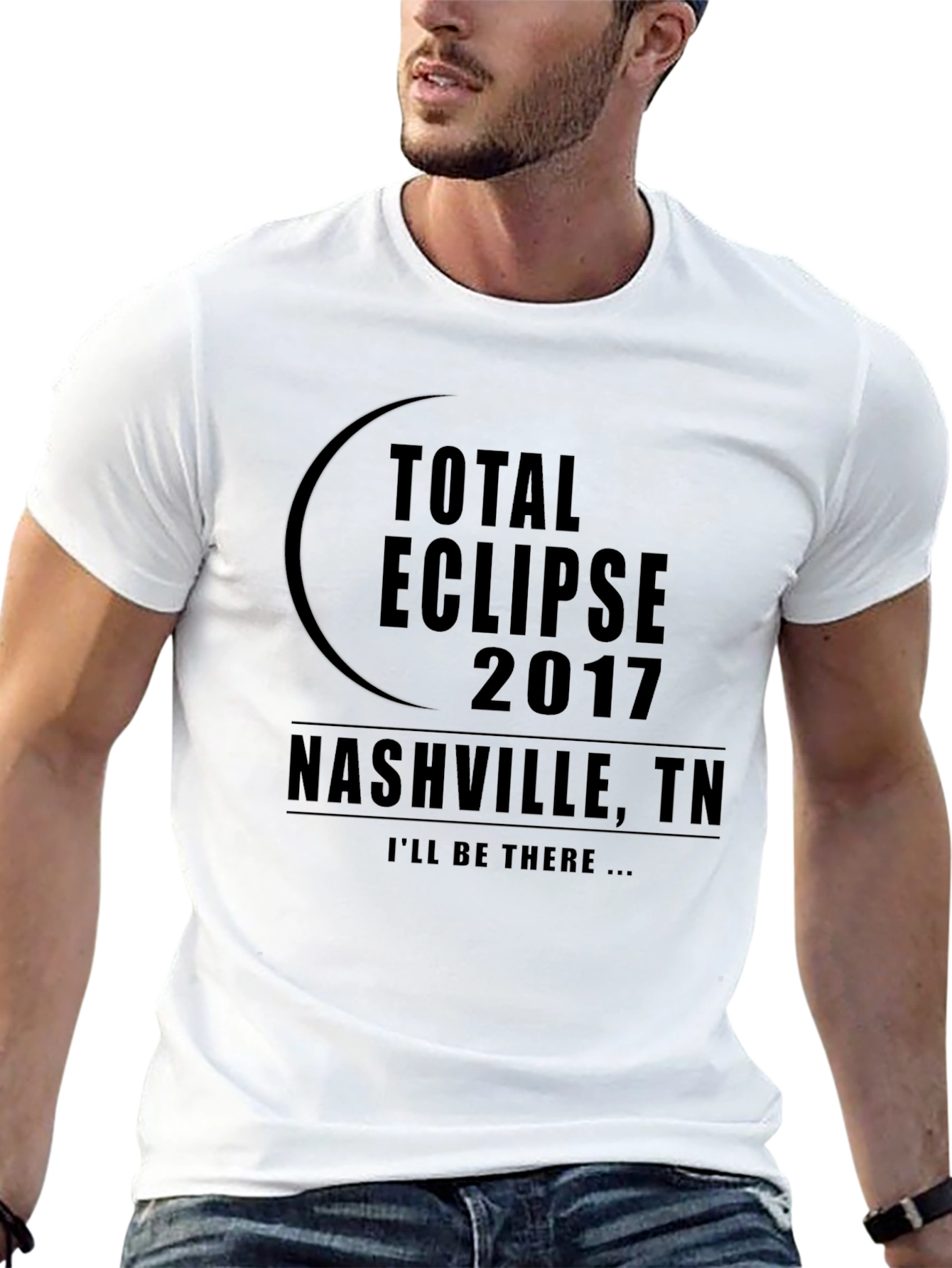 Total Eclipse 2017 Nashville TN Black T-Shirt