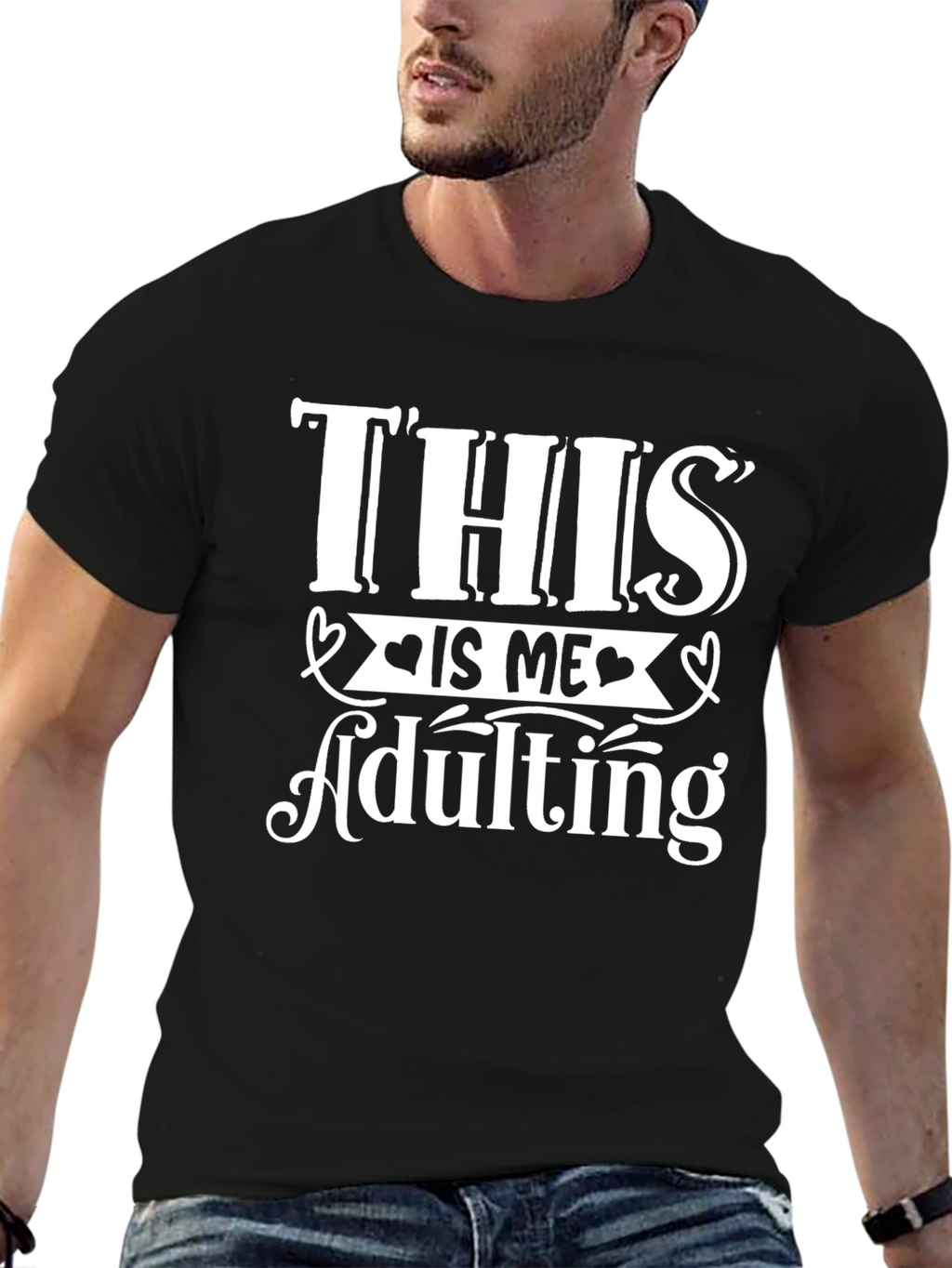 This Is Me Adulting Graphic Tee