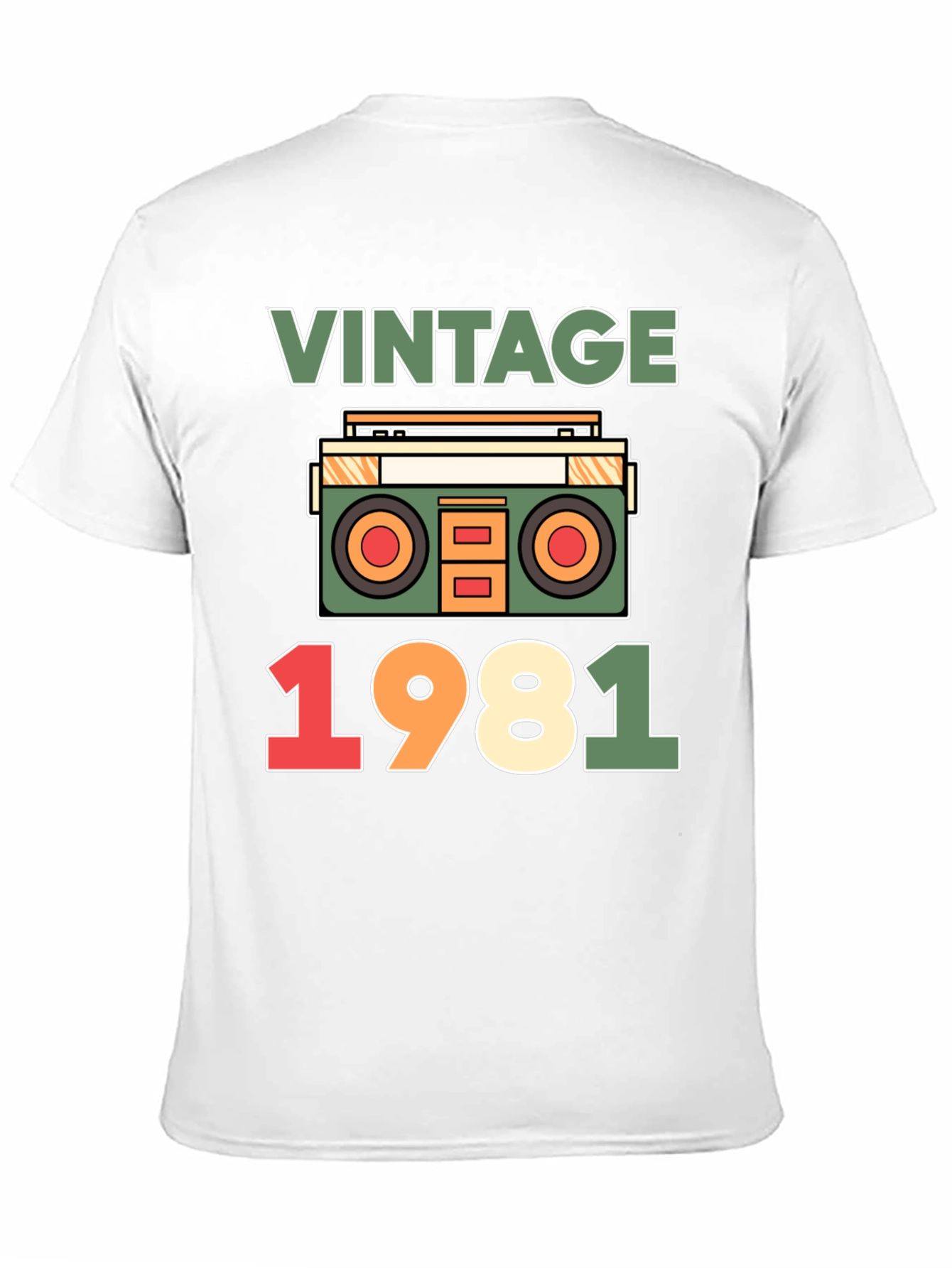 Vintage 1981 Boombox T-Shirt