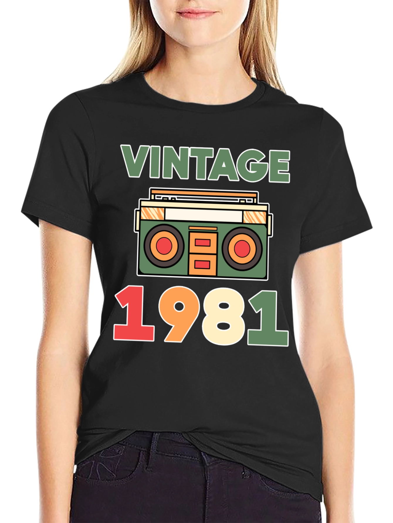 Vintage 1981 Boombox T-Shirt