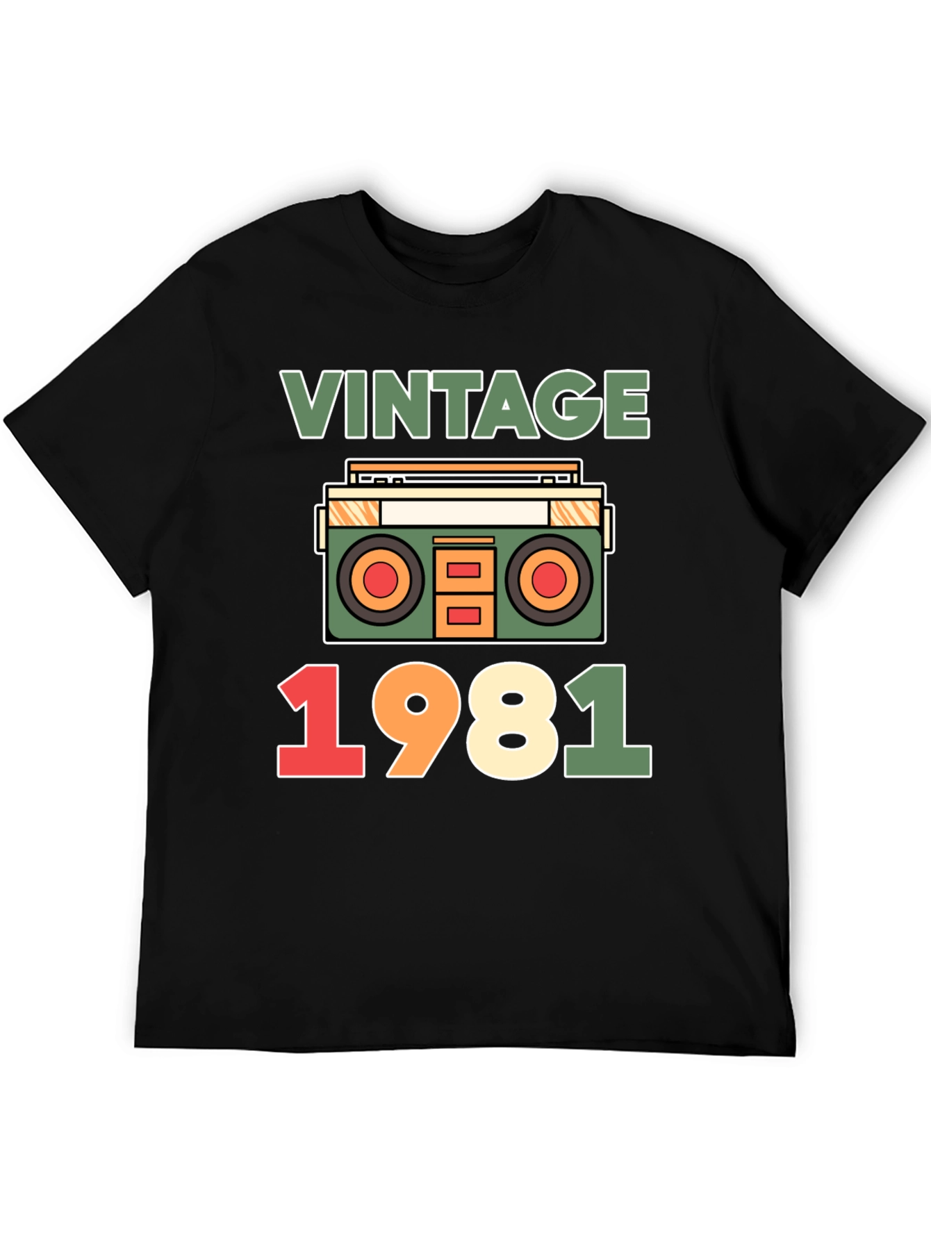 Vintage 1981 Boombox T-Shirt