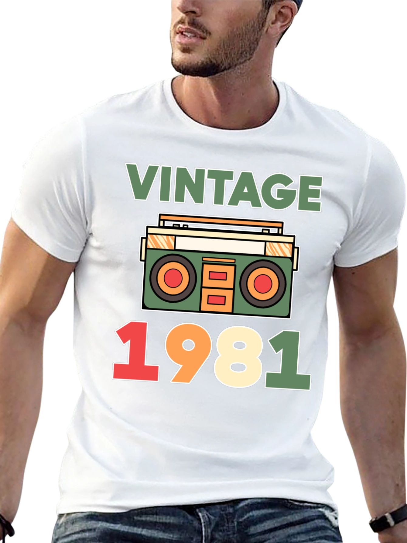 Vintage 1981 Boombox T-Shirt