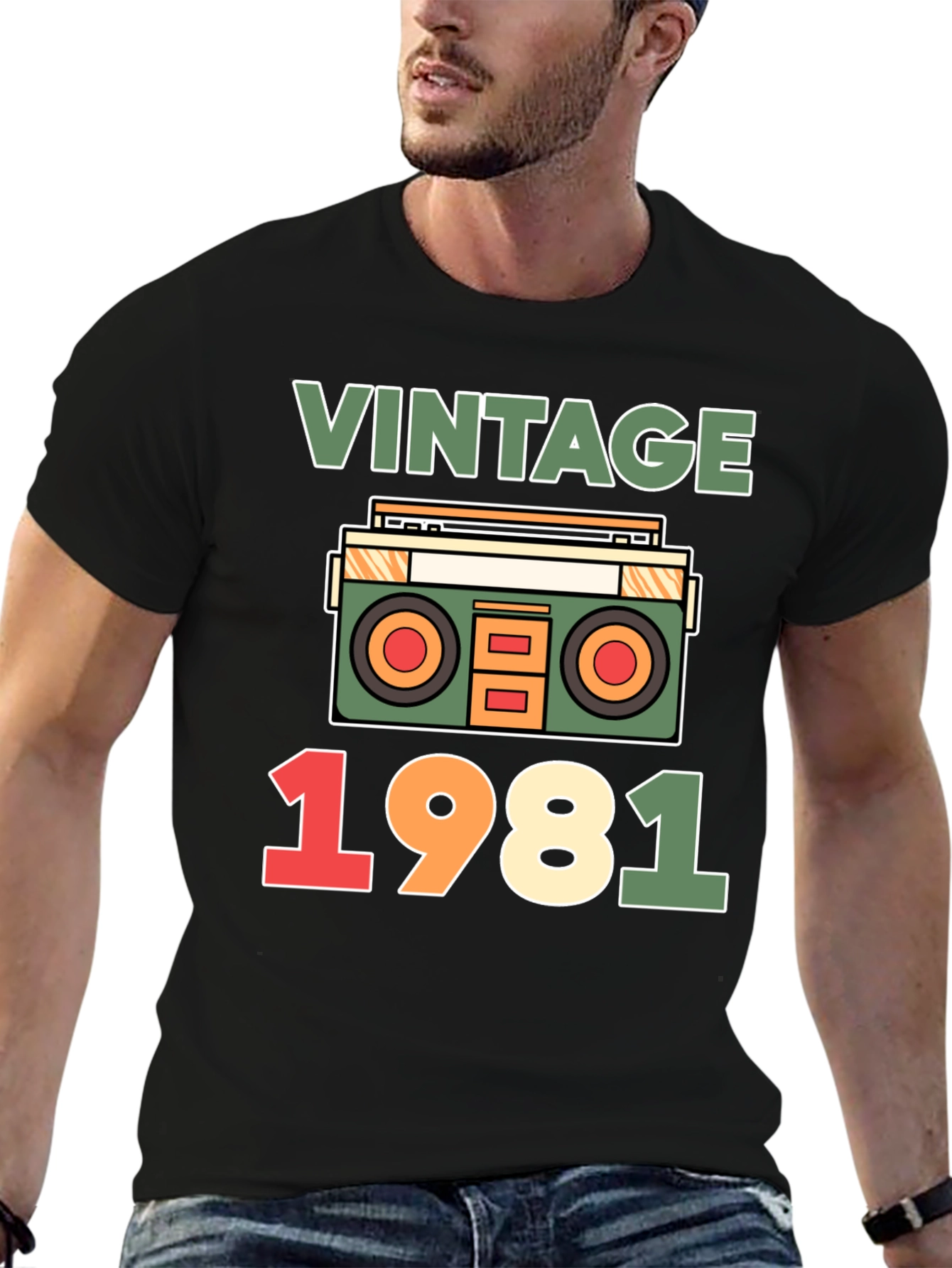 Vintage 1981 Boombox T-Shirt