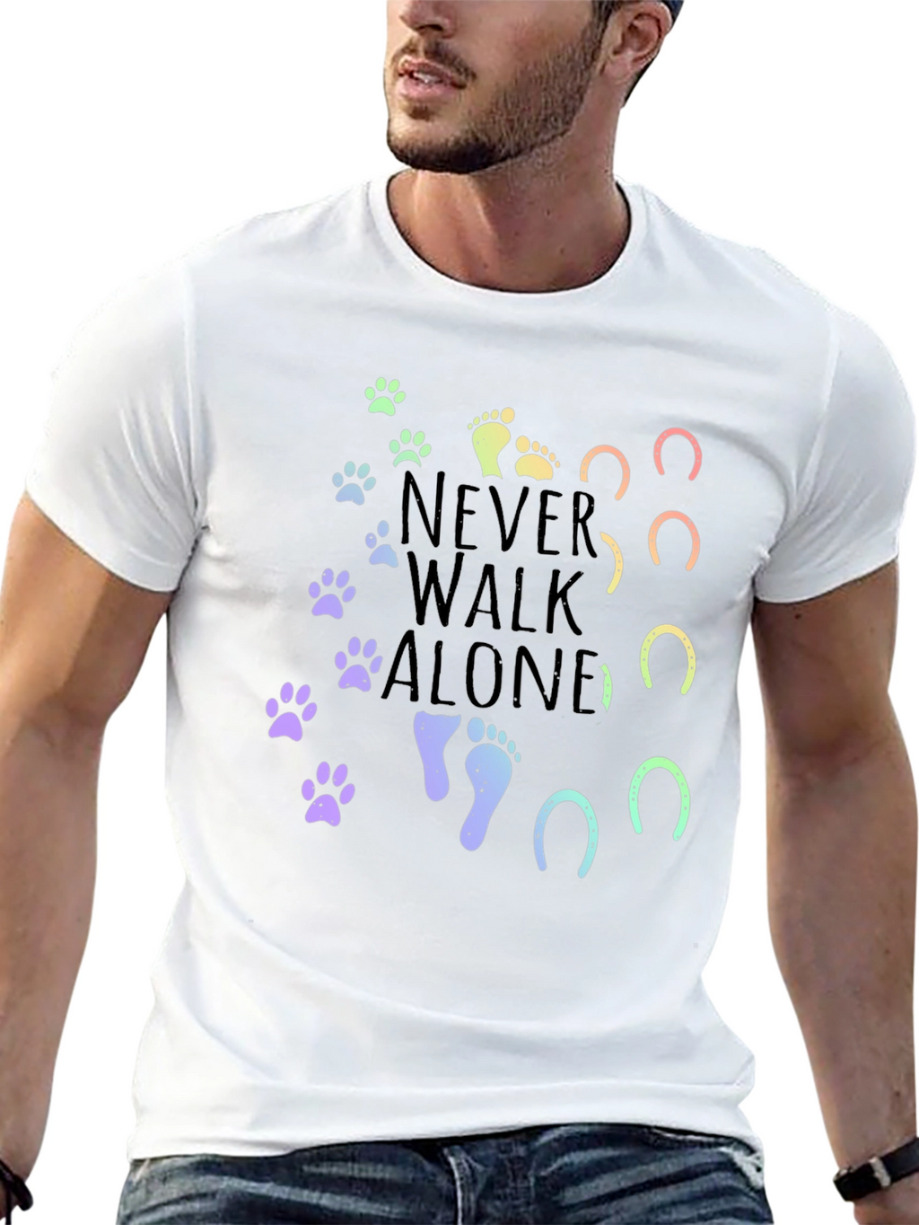 Never Walk Alone Graphic Tee