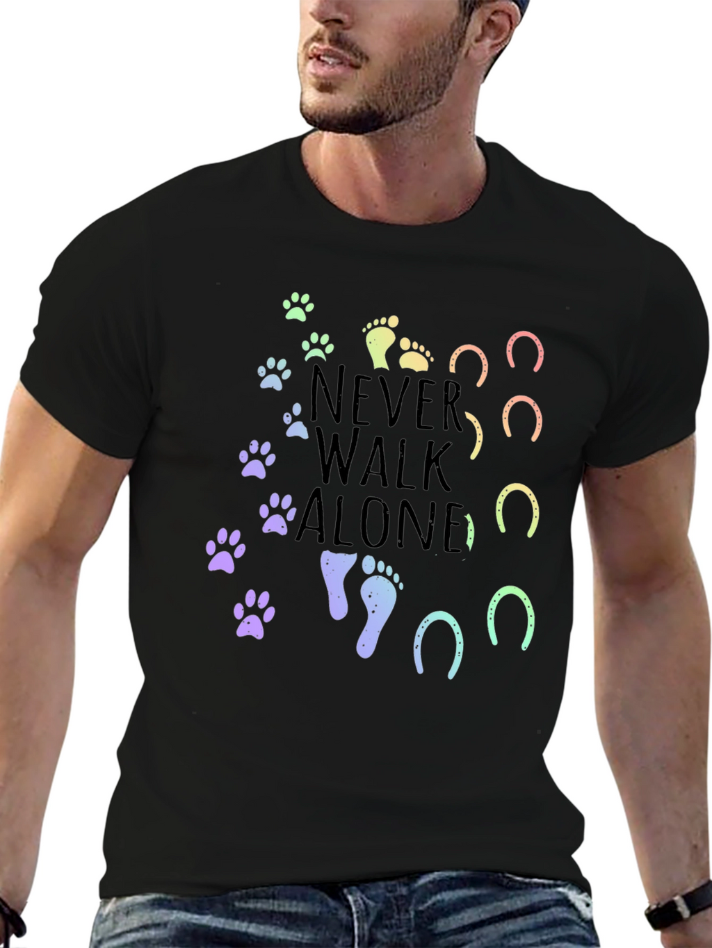 Never Walk Alone Graphic Tee