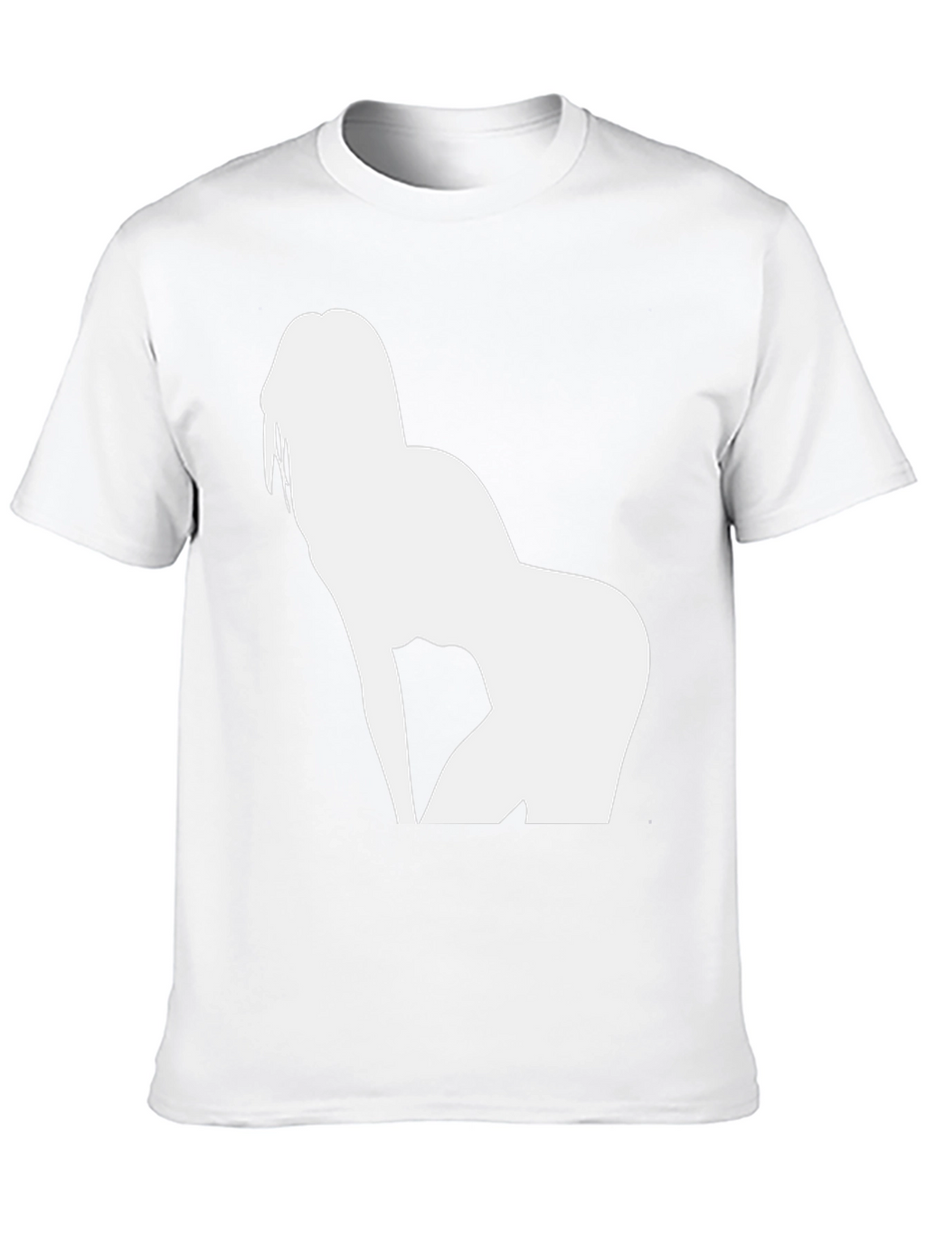 Silhouette Tee - Black Graphic T-Shirt
