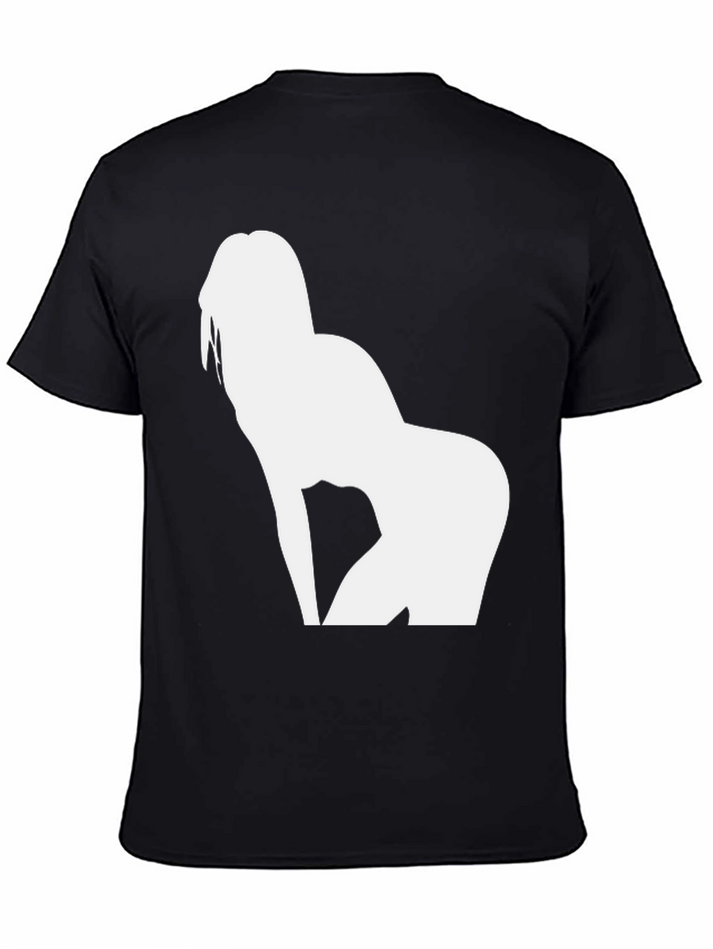 Silhouette Tee - Black Graphic T-Shirt