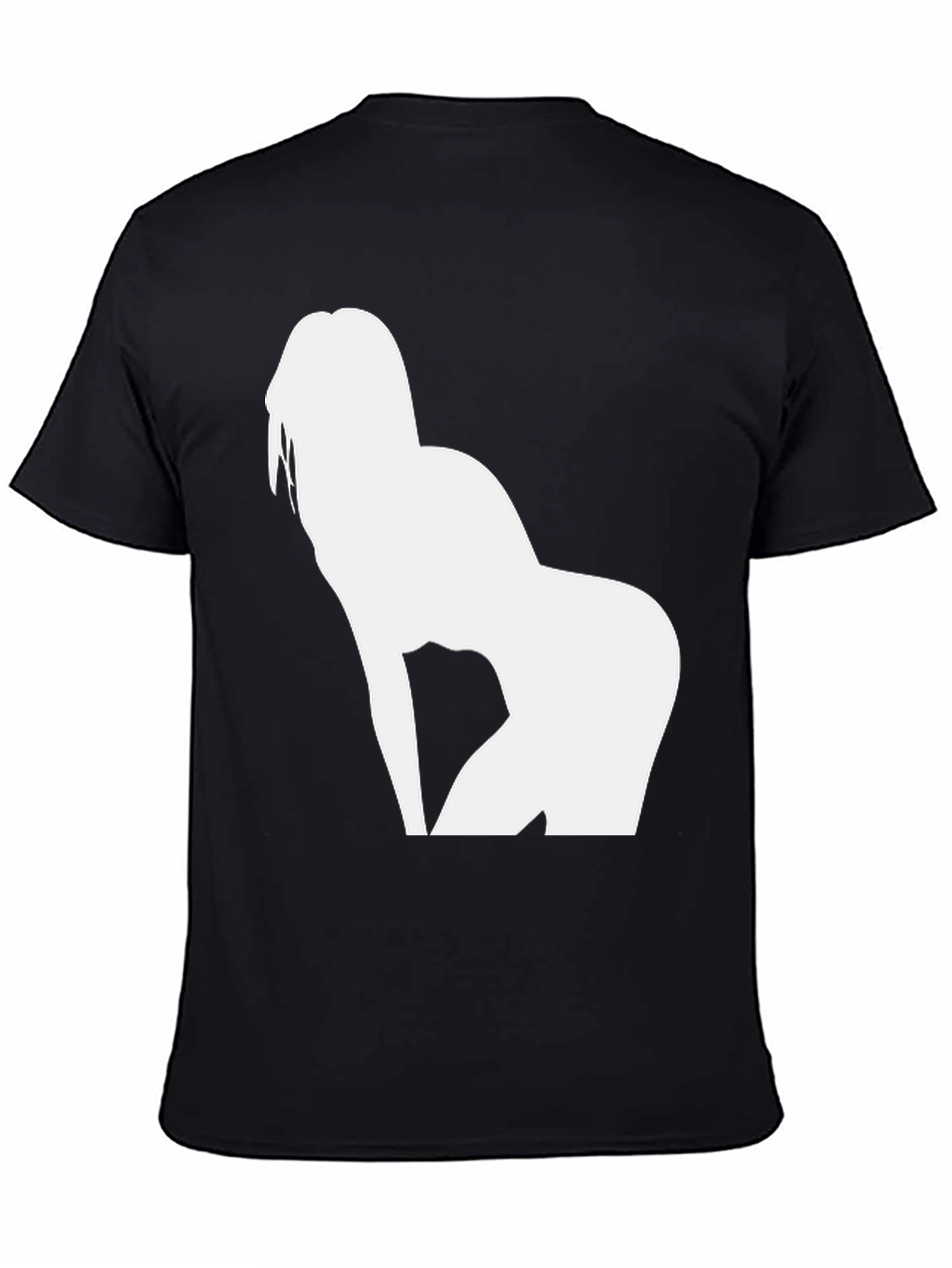 Silhouette Tee - Black Graphic T-Shirt