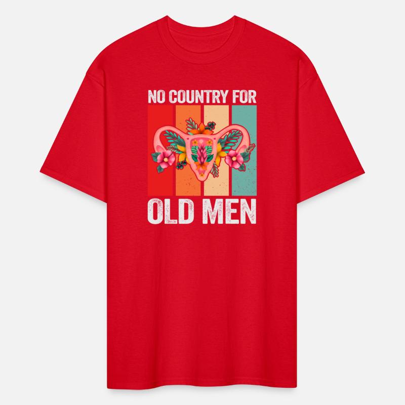 No Country For Old Men Floral Uterus Feminist