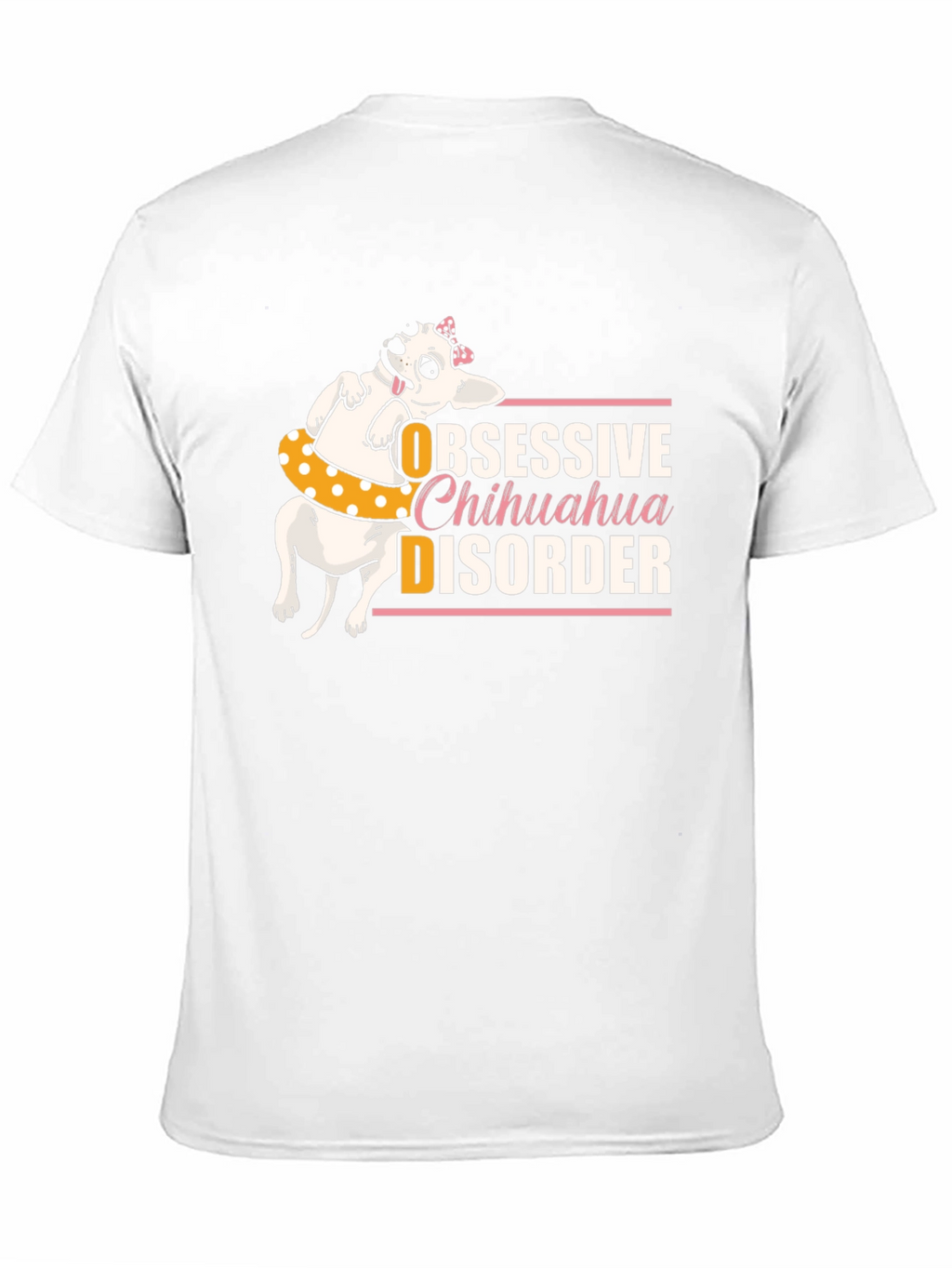 Obsessive Chihuahua Disorder Black T-Shirt